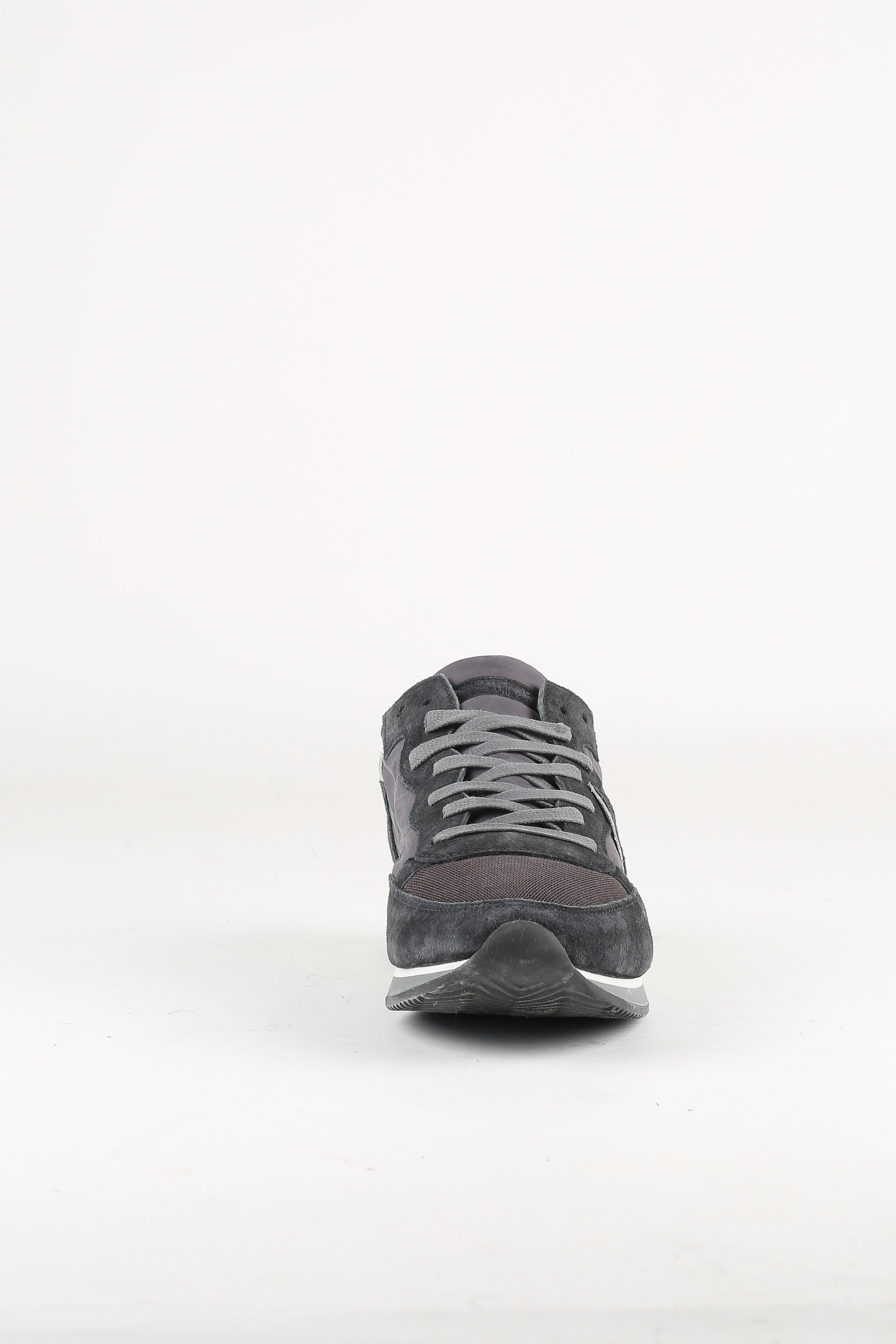 BASKETS PHILIPPE MODEL ANTHRACITE TROPEZ LOW UOMO MONDIAL ANTHRACITE TRLU W146
