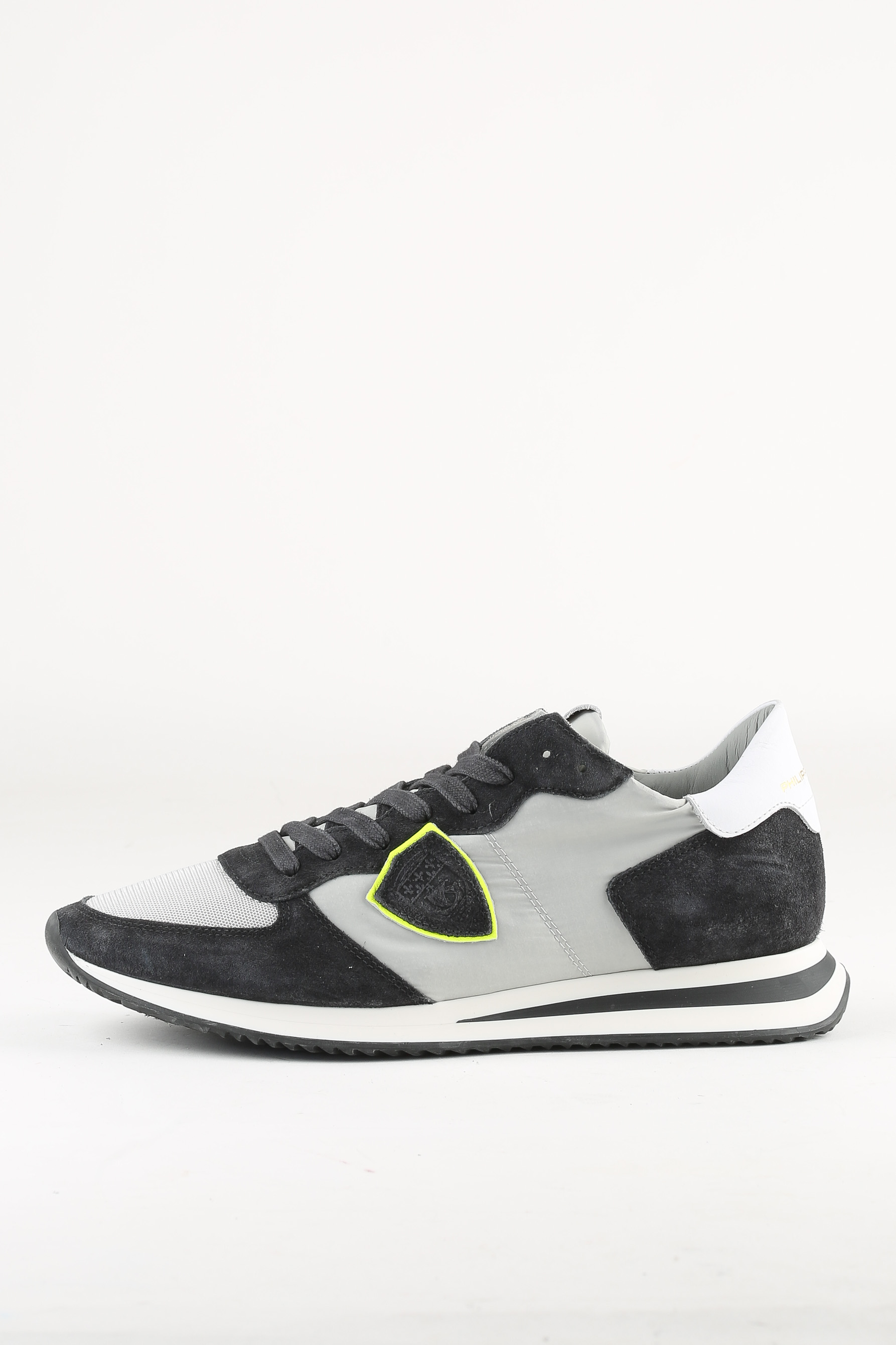 BASKETS PHILIPPE MODEL TRPX LOW UOMO MODIAL GRIS TZLU-W001