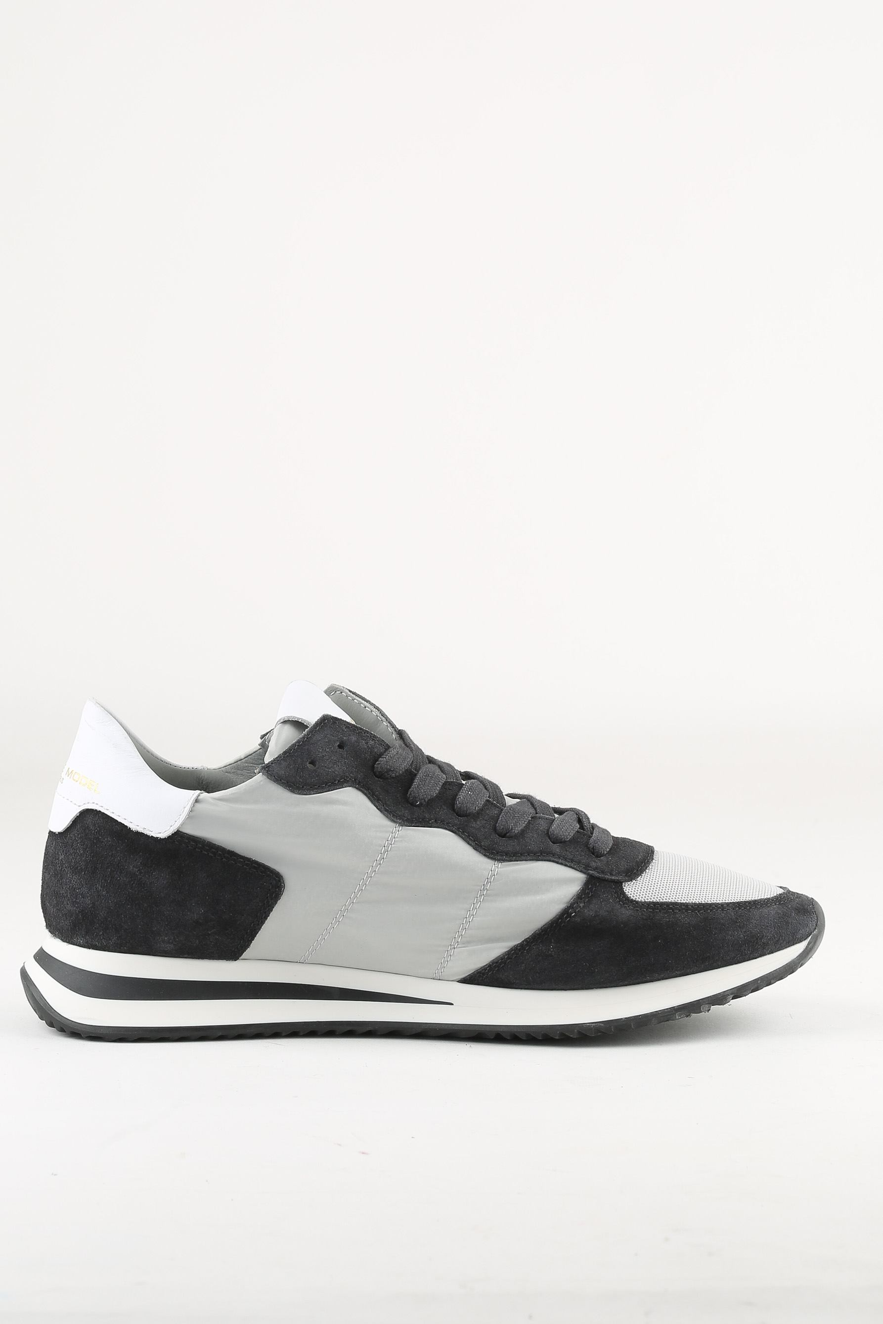 BASKETS PHILIPPE MODEL TRPX LOW UOMO MODIAL GRIS TZLU-W001