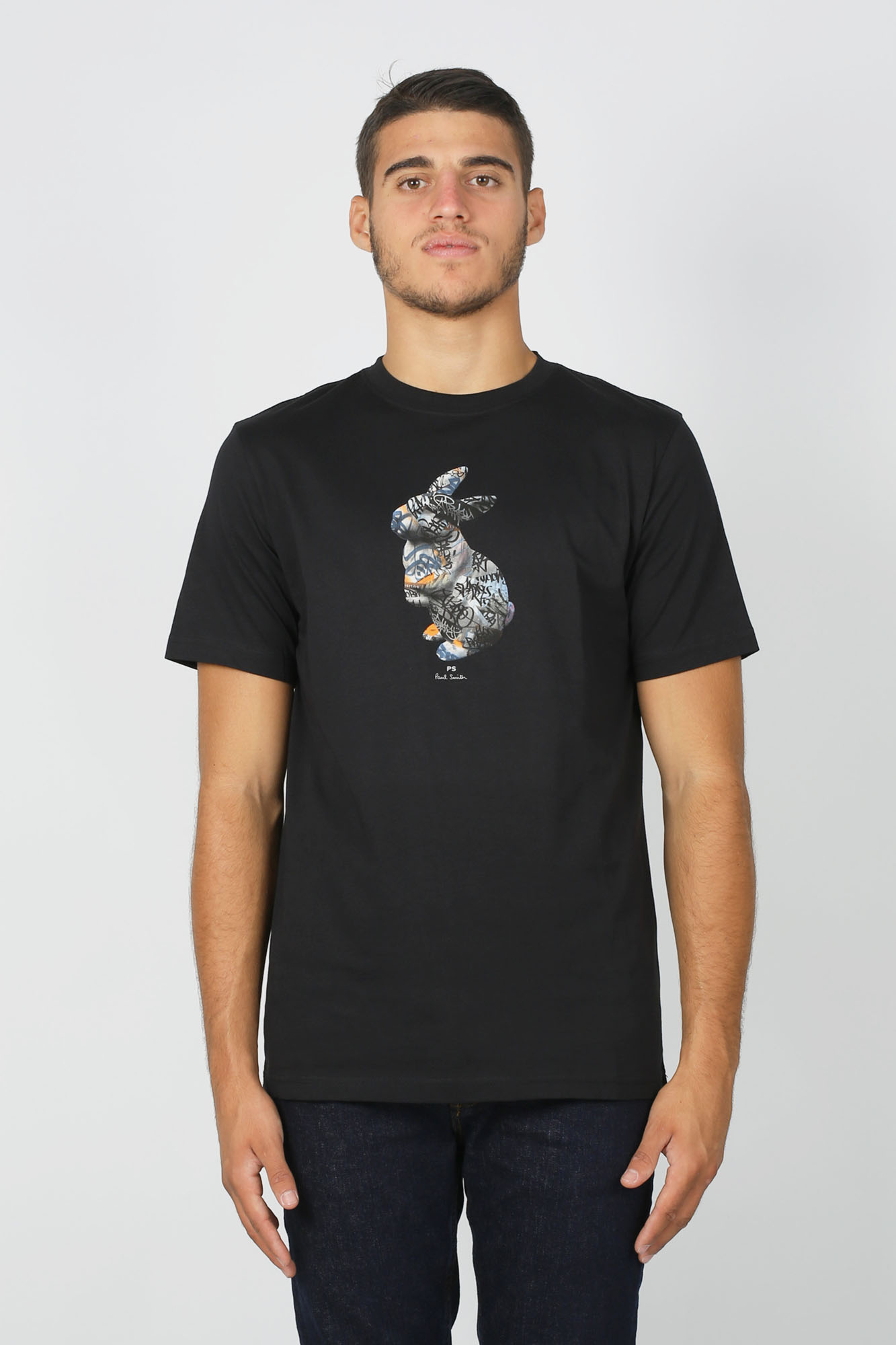 T-SHIRT PAUL SMITH NOIR 011R-AP1533-79