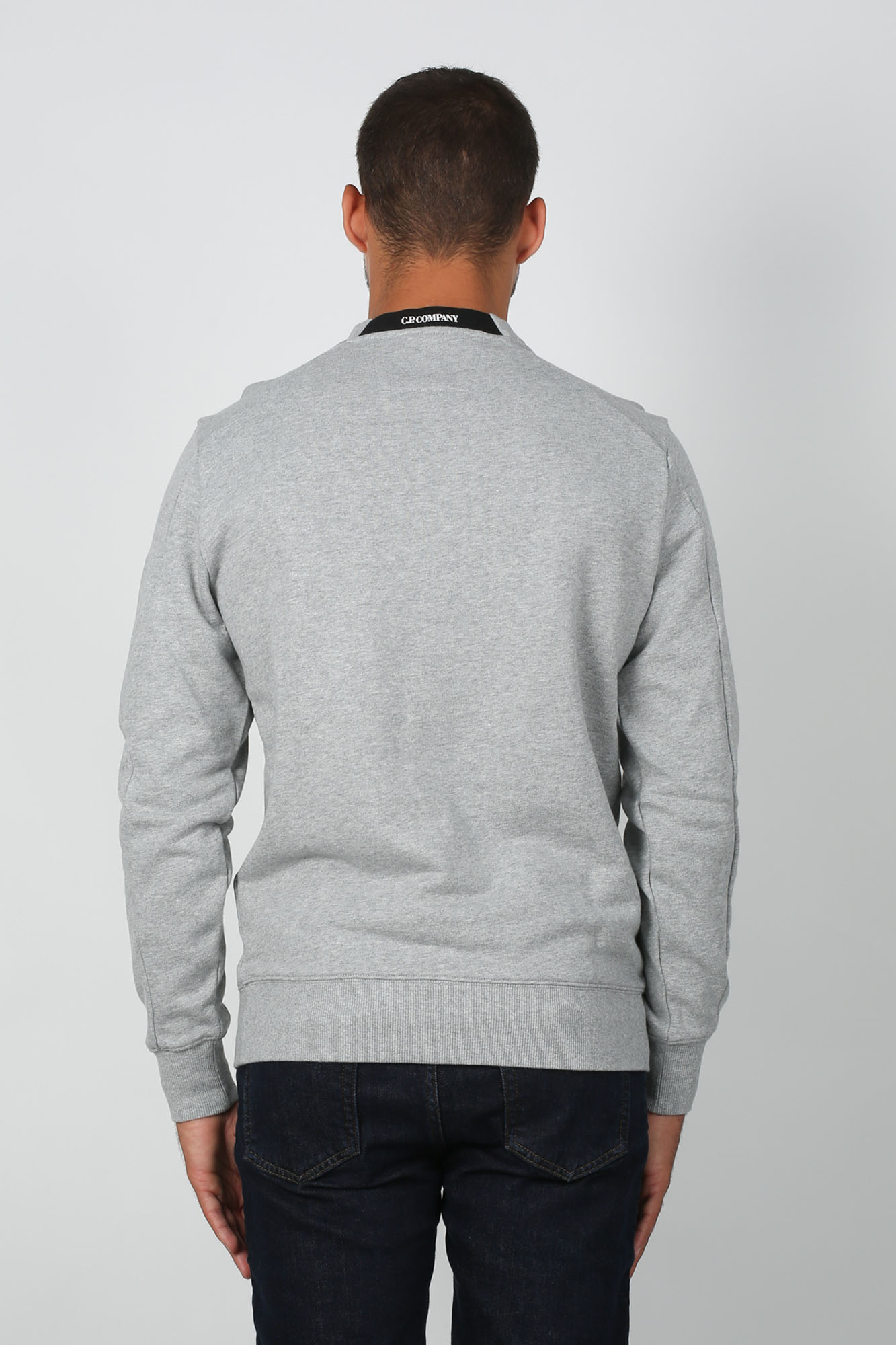 SWEAT-SHIRT C.P. COMPANY GRIS S082A-5086W-M93