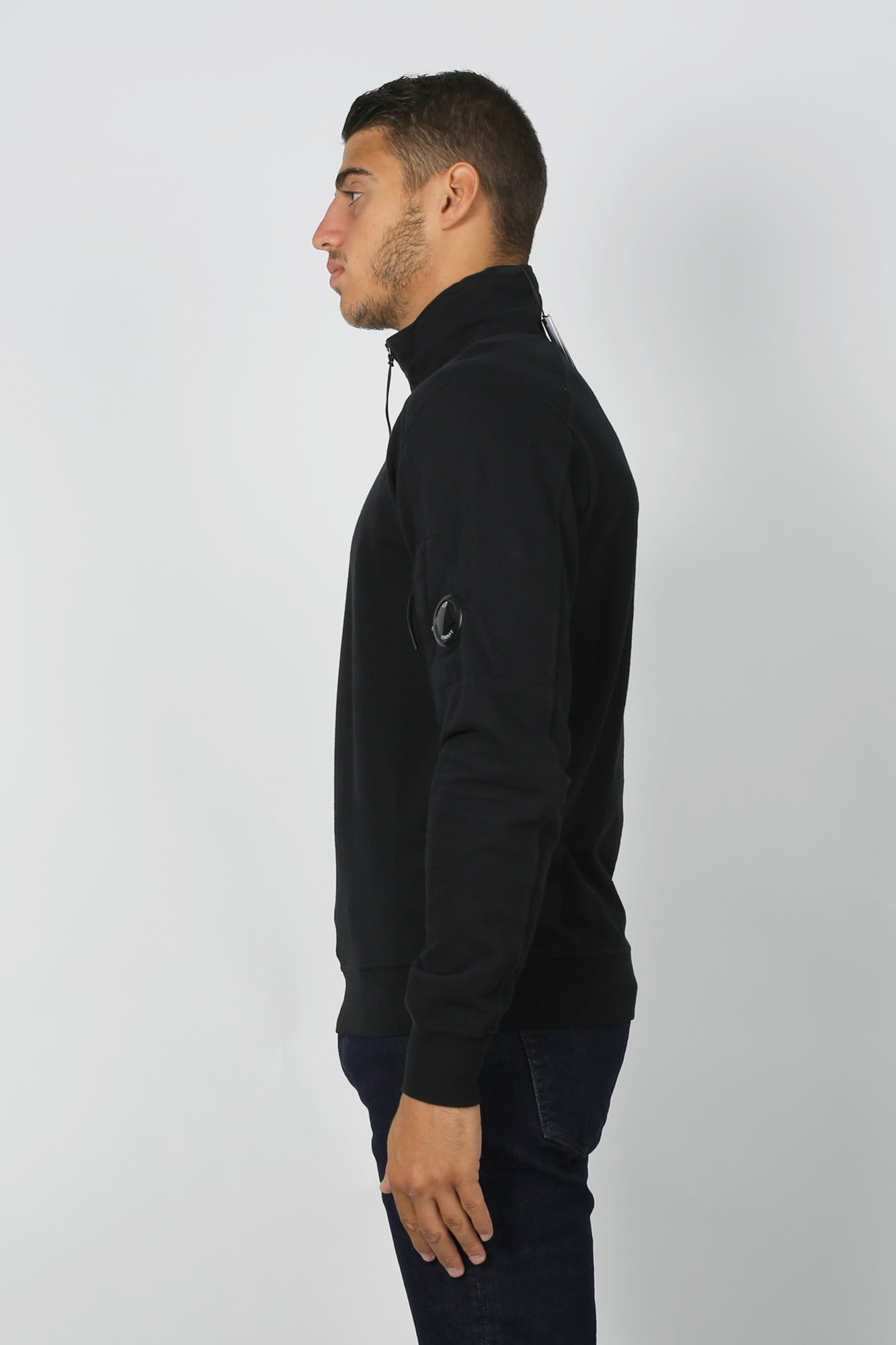 SWEAT-SHIRT C.P. COMPANY NOIR S090A-2246G-999