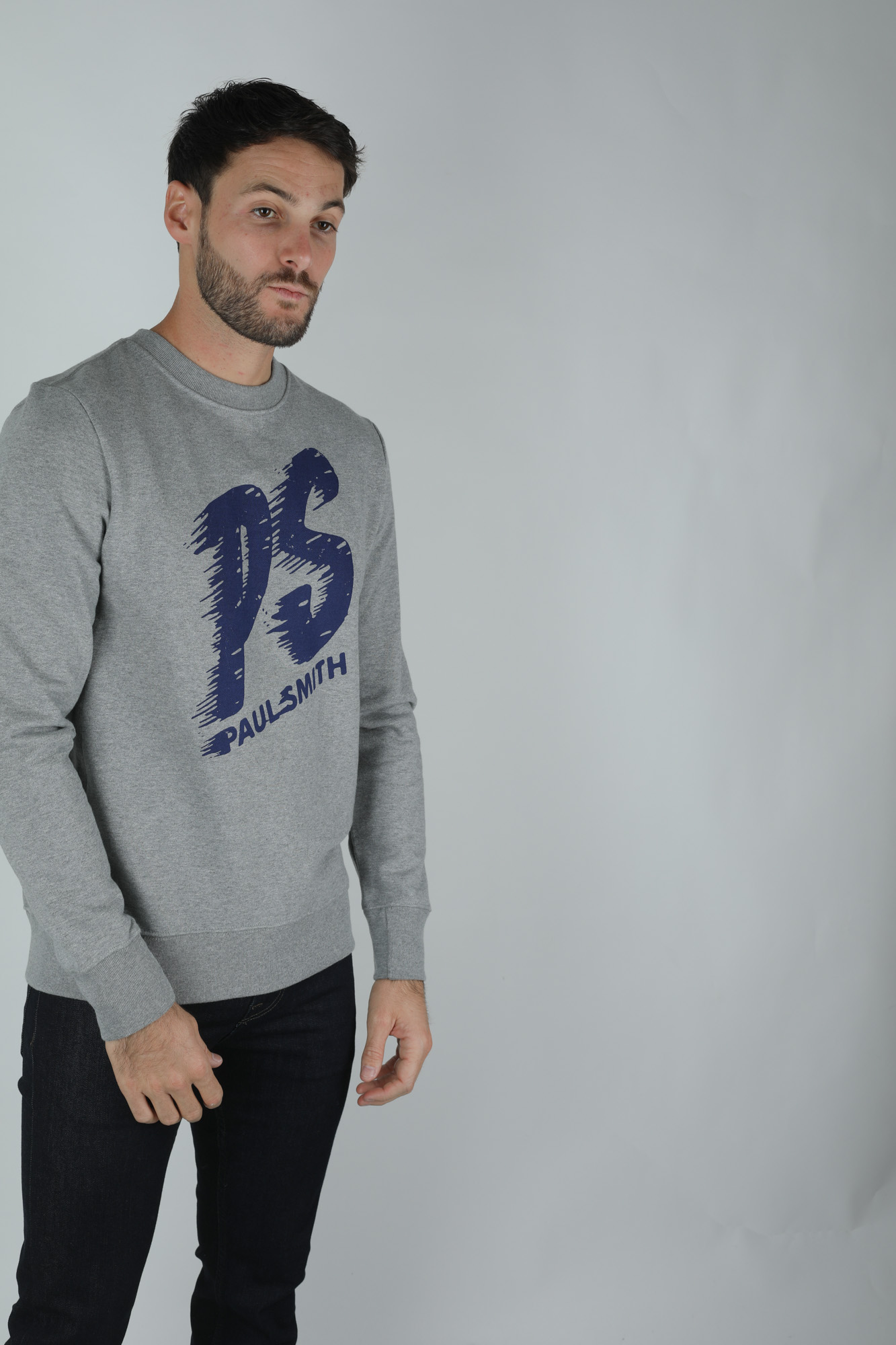 SWEAT-SHIRT PAUL SMITH GRIS M2R-027R-72