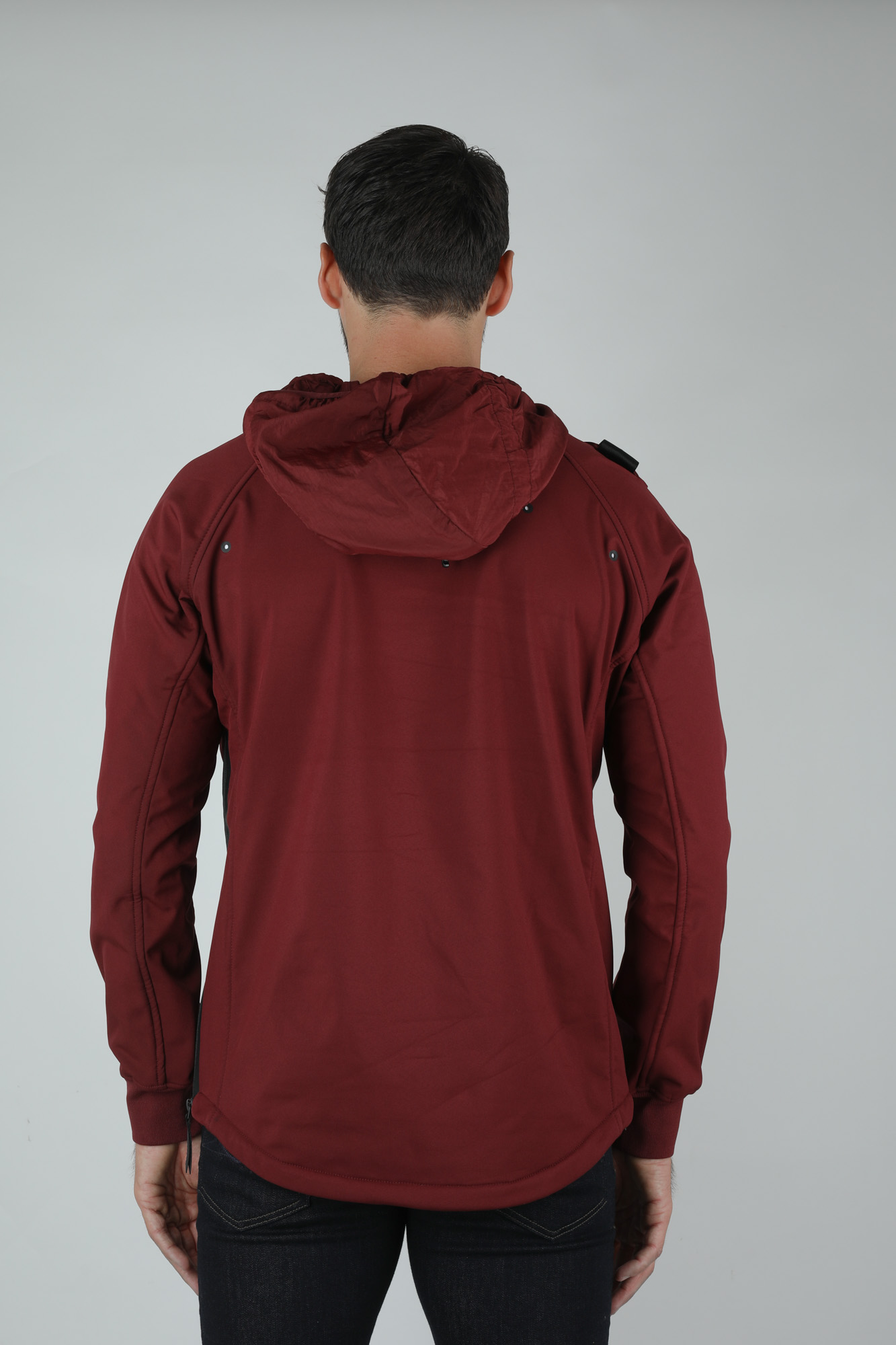 VESTE MA.STRUM BORDEAUX MAS1440-M517
