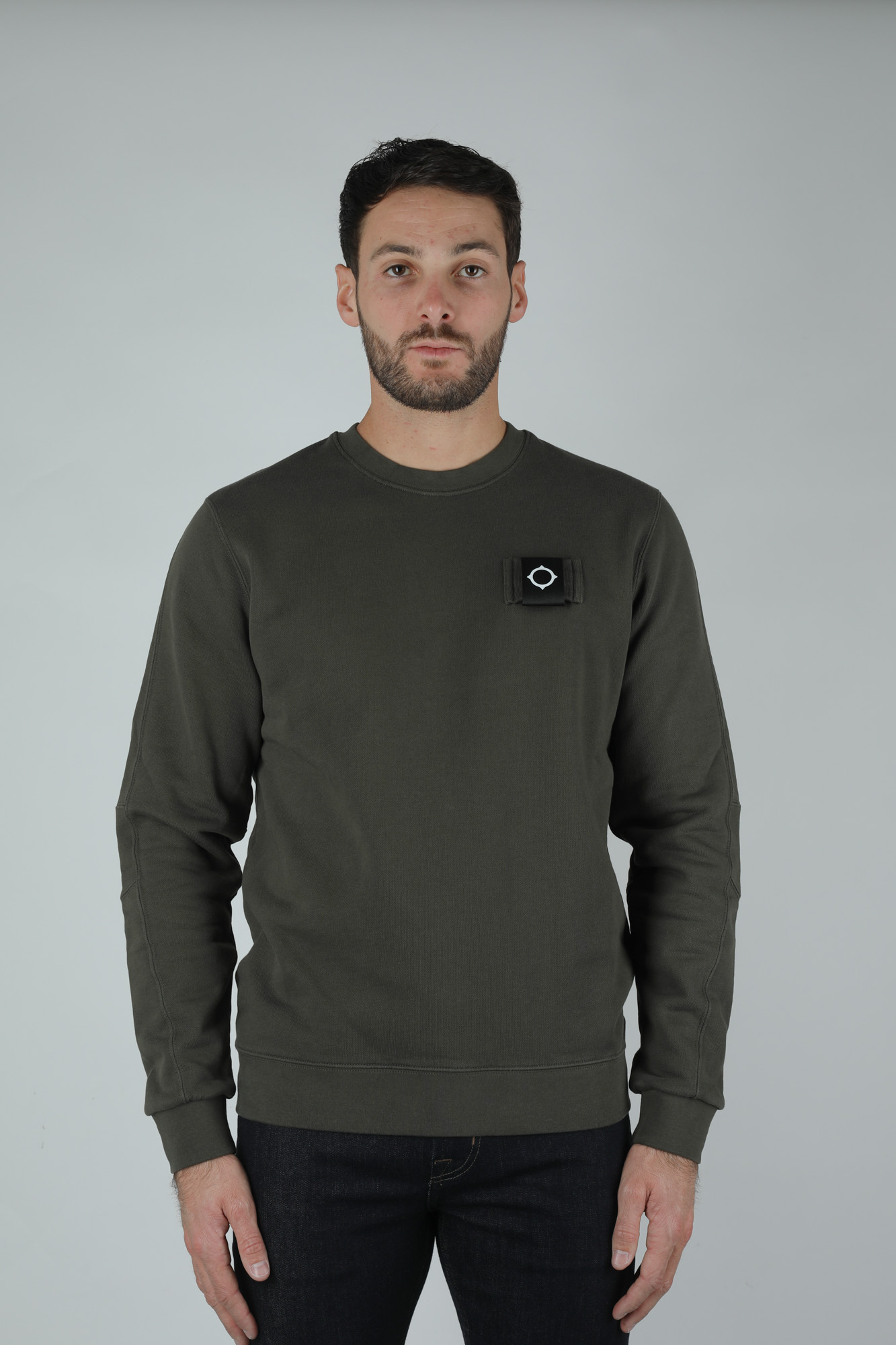 SWEAT-SHIRT MA.STRUM KAKI MAS4365-F19-M307