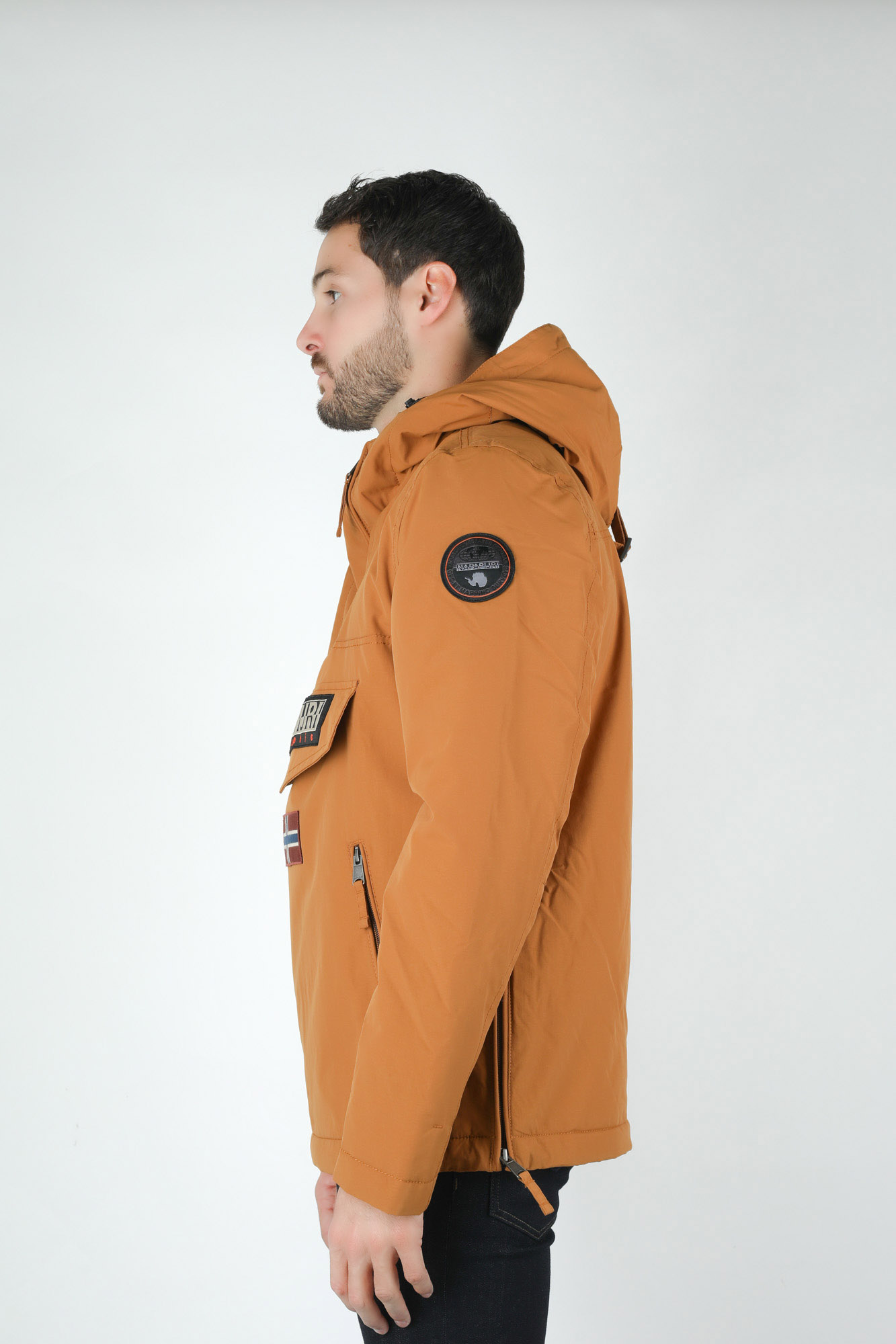VESTE RAINFOREST POCKET NAPAPIJRI GOLDEN RAINFOPO-GOLDEN