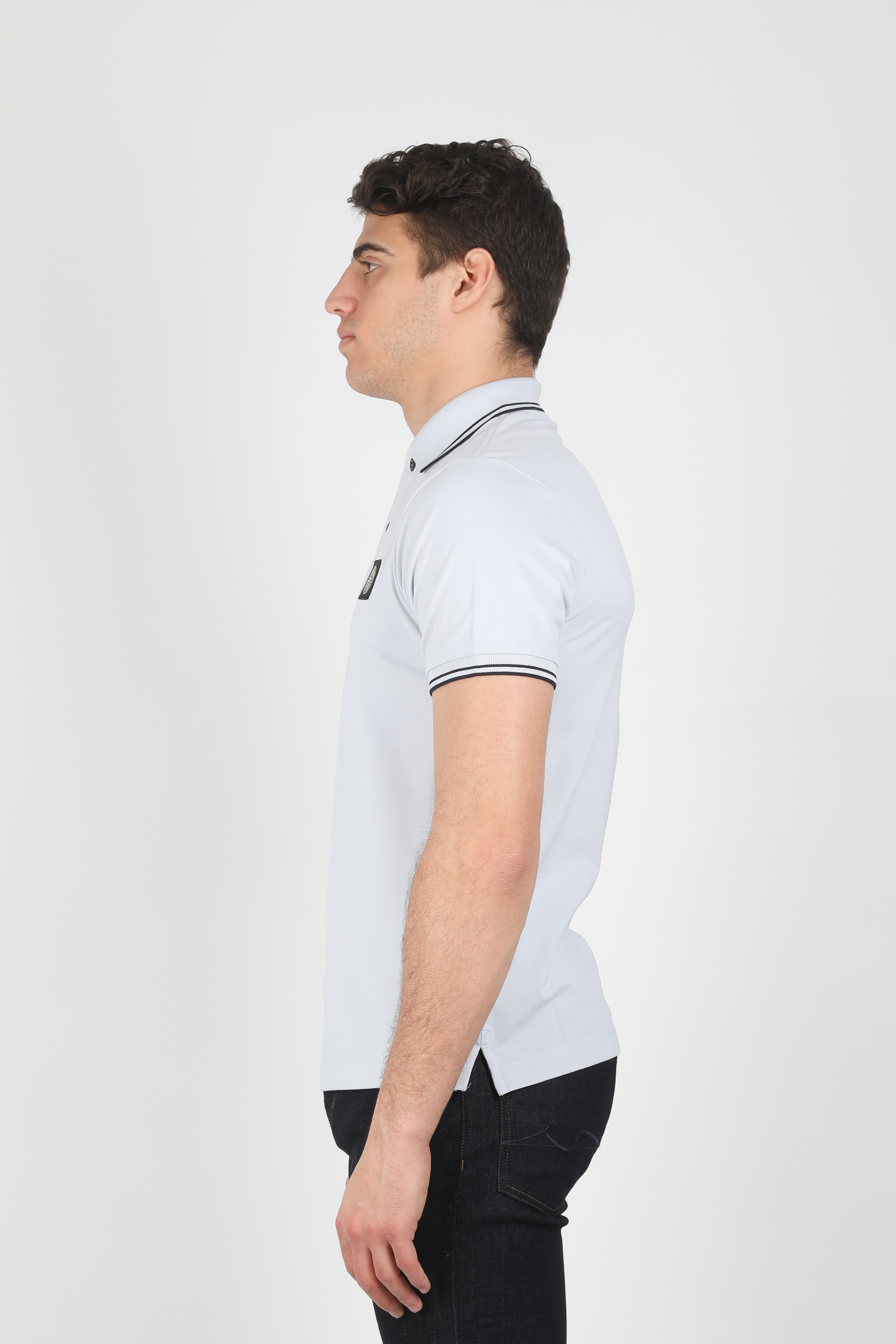 POLO STONE ISLAND BLEU CIEL 1015 22S18-V1041