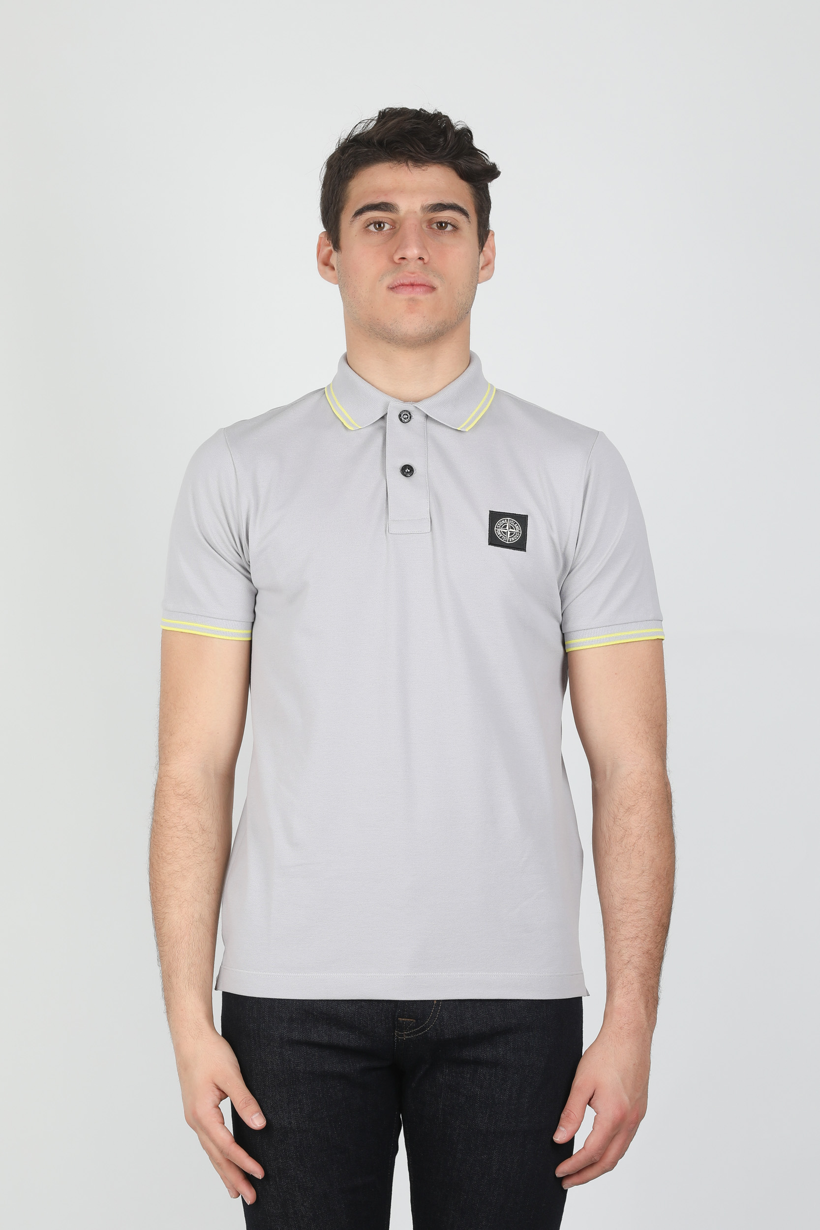 POLO STONE ISLAND GREGE 101522S18-V2064,POLO STONE ISLAND GREGE 101522S18-V2064,POLO STONE ISLAND GREGE 101522S18-V2064
