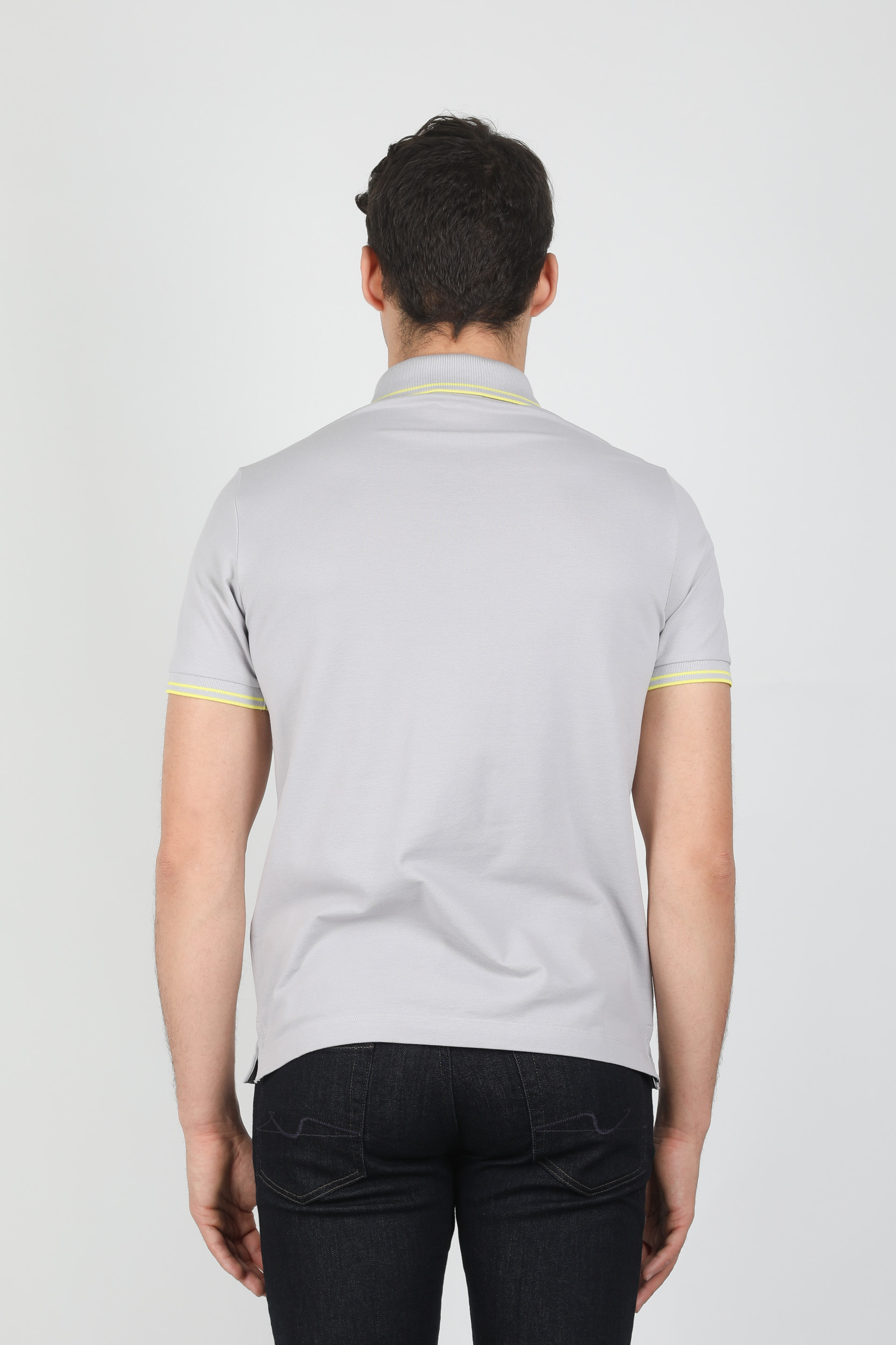 POLO STONE ISLAND GREGE 101522S18-V2064