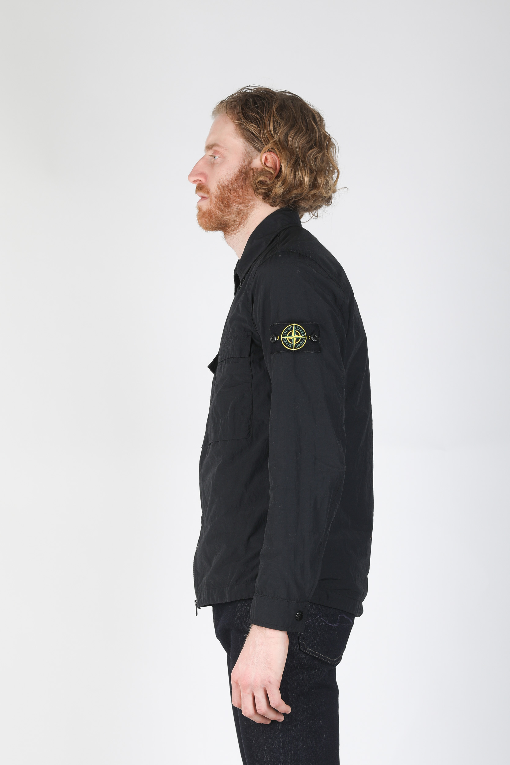 SURCHEMISE STONE ISLAND NOIRE 721511102 V0029