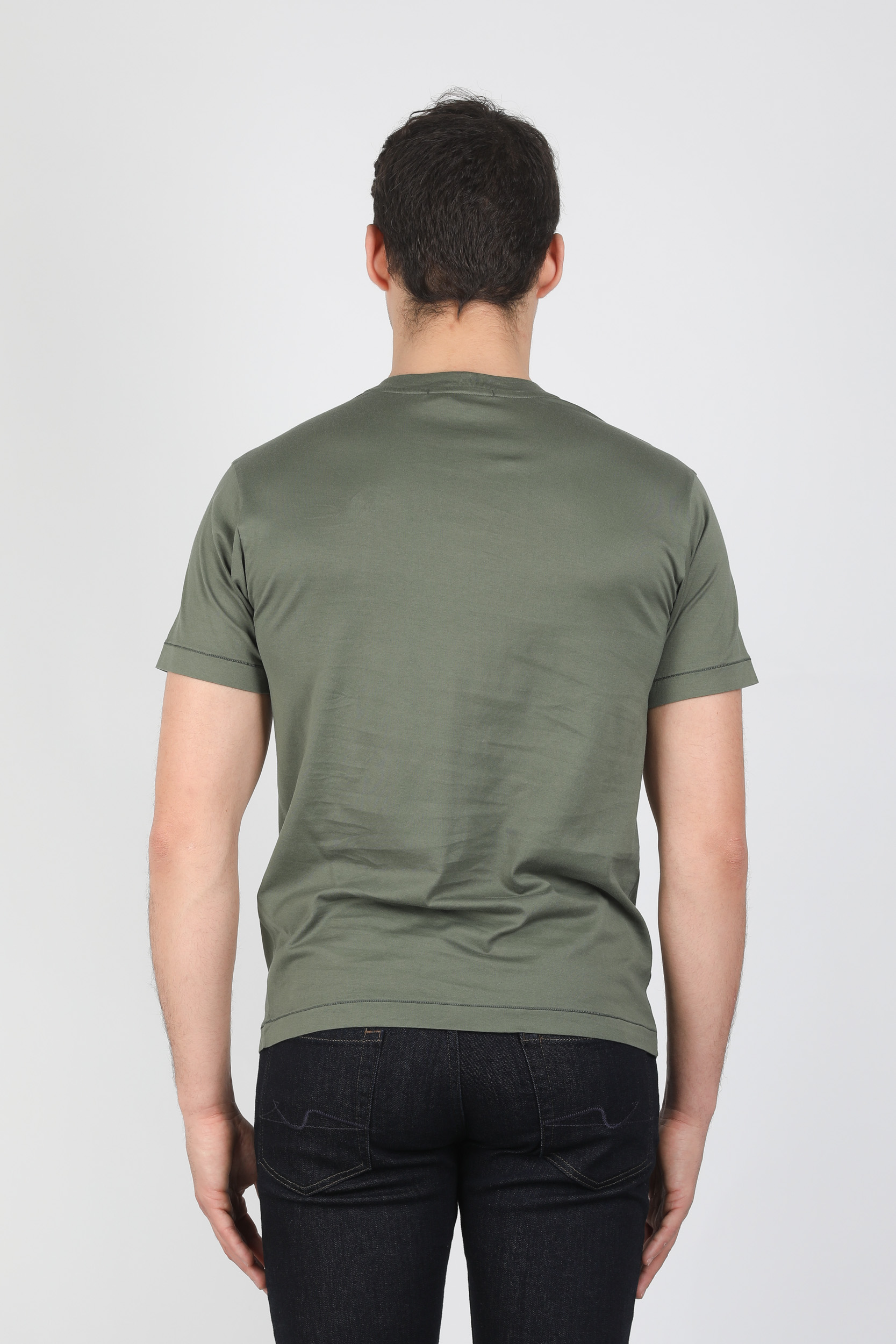 T-SHIRT STONE ISLAND KAKI 721524113-V0058
