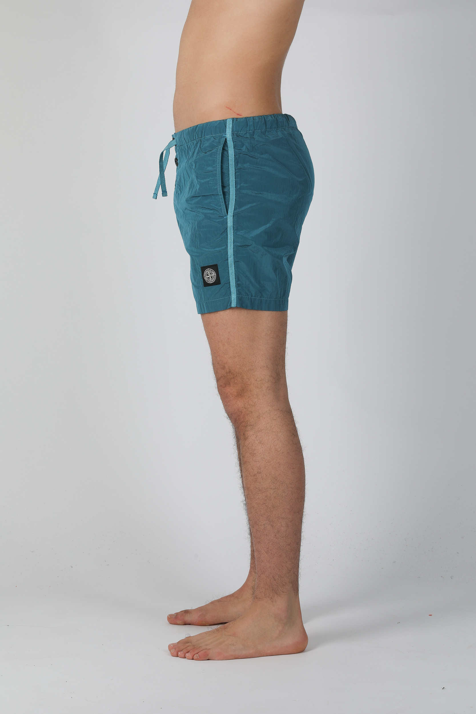 MAILLOT DE BAIN STONE ISLAND BLEU TURQUOISE 7215B0643-V0042