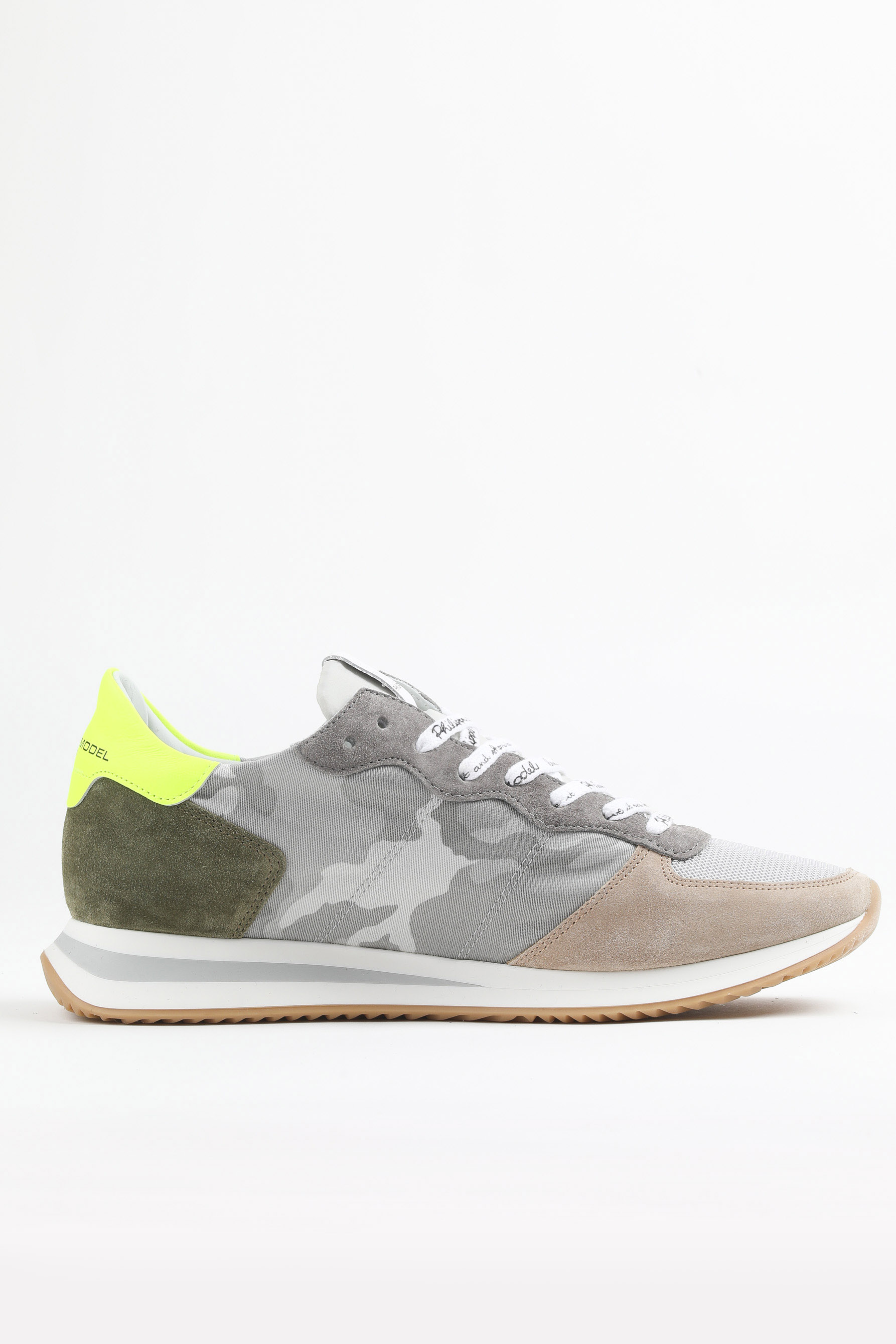 BASKETS PHILIPPE MODEL CAMO GRIS TRPX L U MONDIAL TZLU-CC05