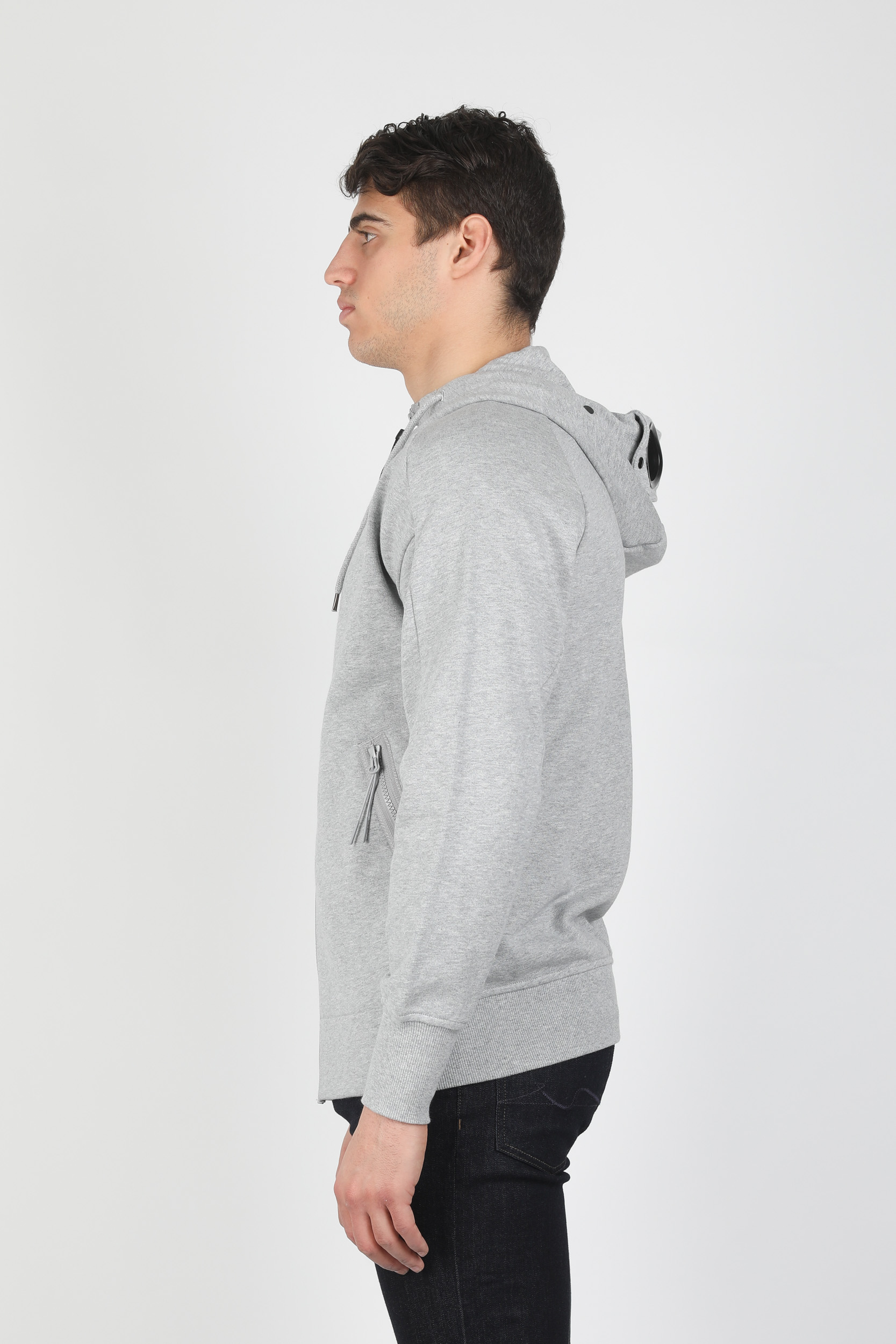 GILET CP COMPANY GRIS S012A-5160W-M93