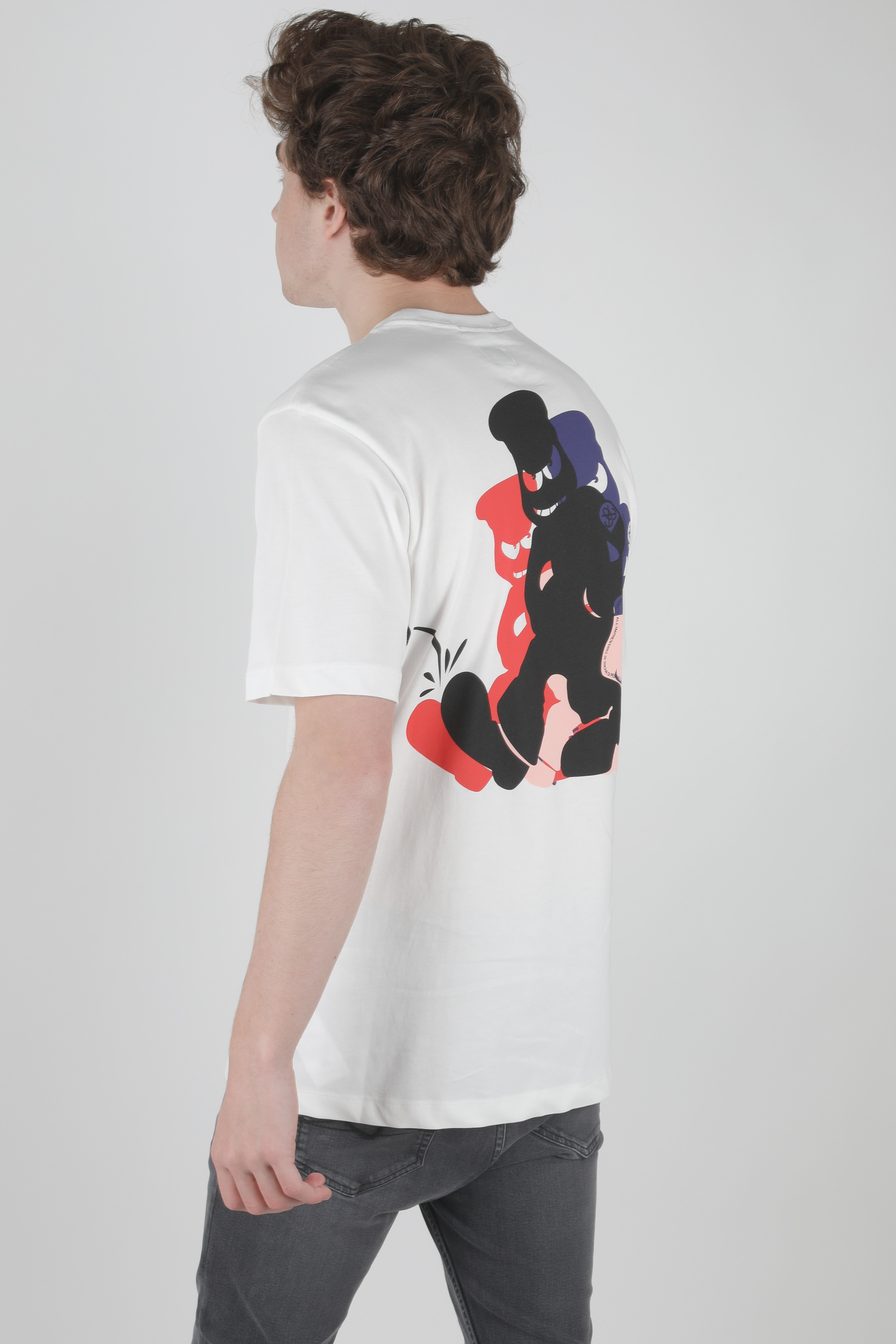 TEE-SHIRT CP COMPANY BLANC S286A-5318W-103
