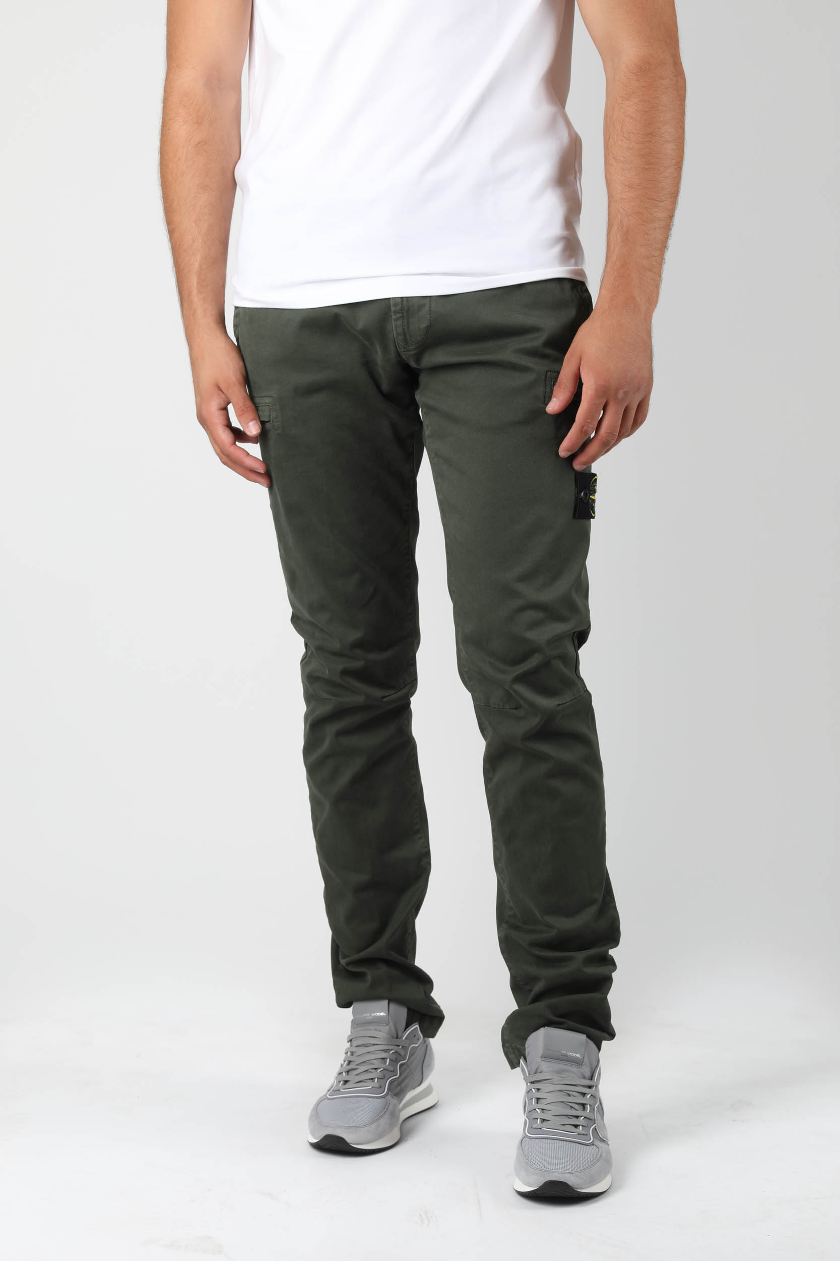 Cargo stone island kaki best sale