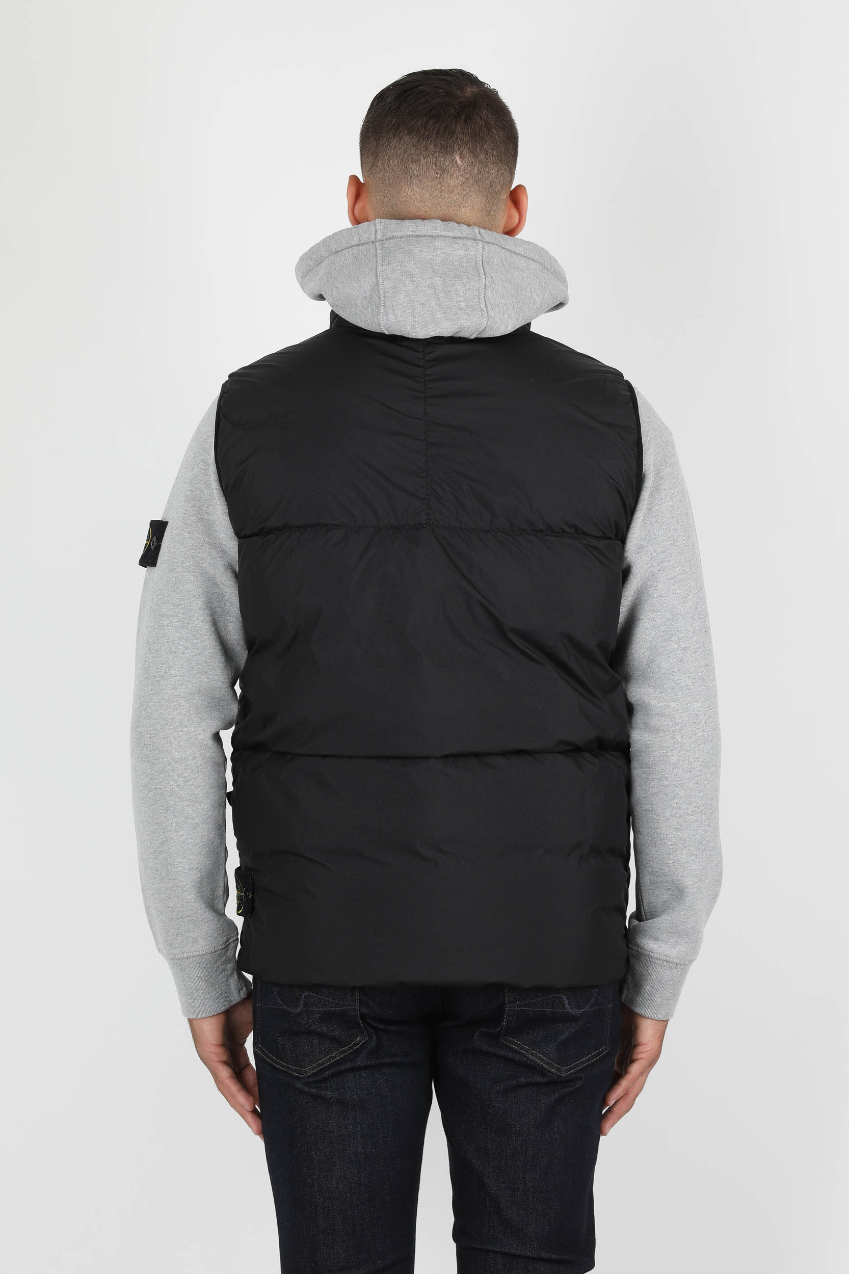 DOUDOUNE SANS MANCHE STONE ISLAND NOIR 7315G0123-V0029