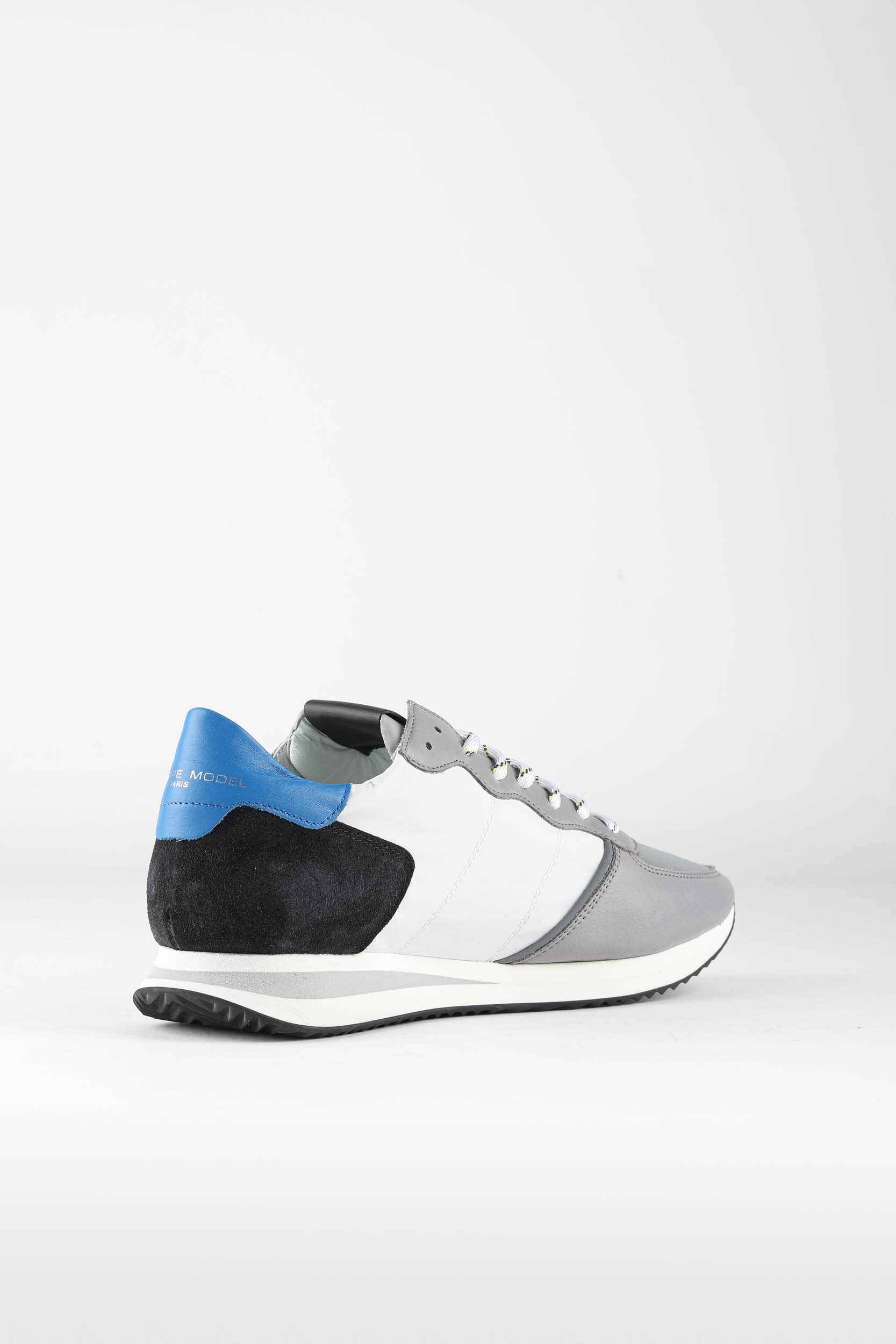 BASKETS PHILIPPE MODEL GRIS/BLANC/BLEU TZLU-WP15