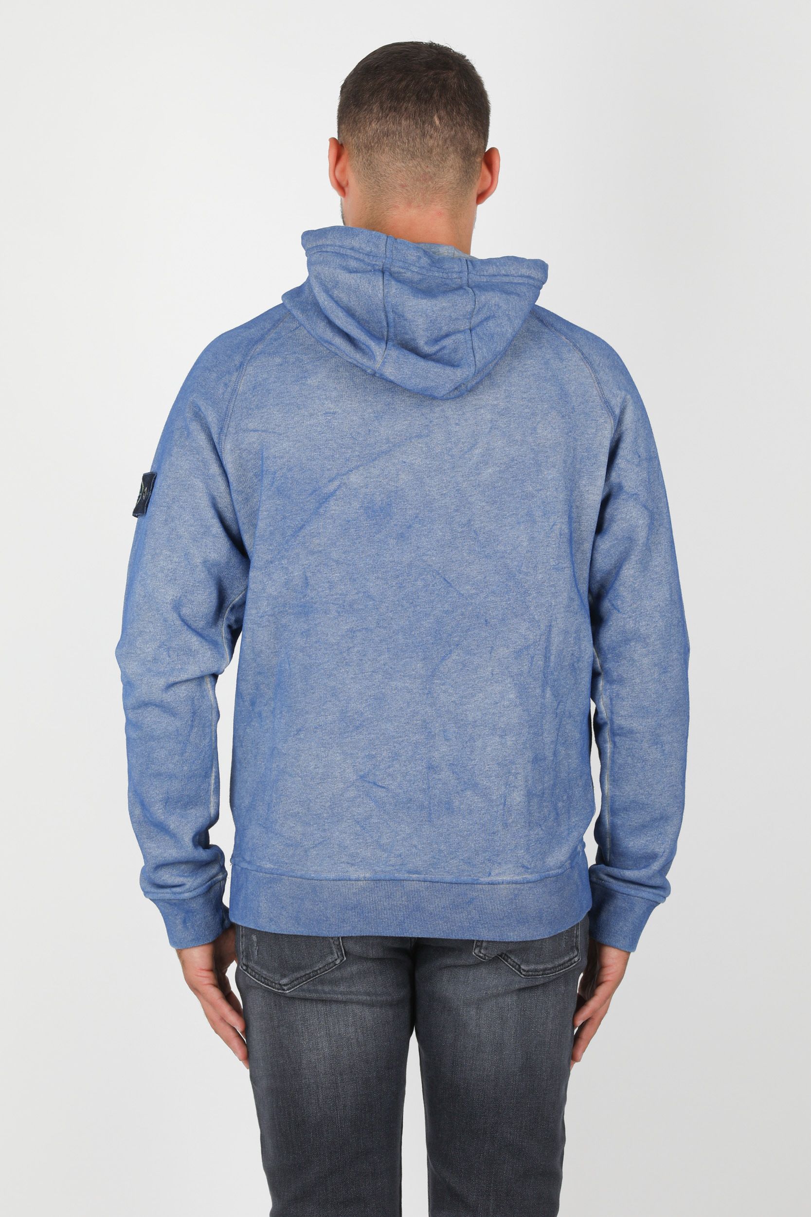 SWEAT STONE ISLAND BLEU CHINE 731562090-V1M43