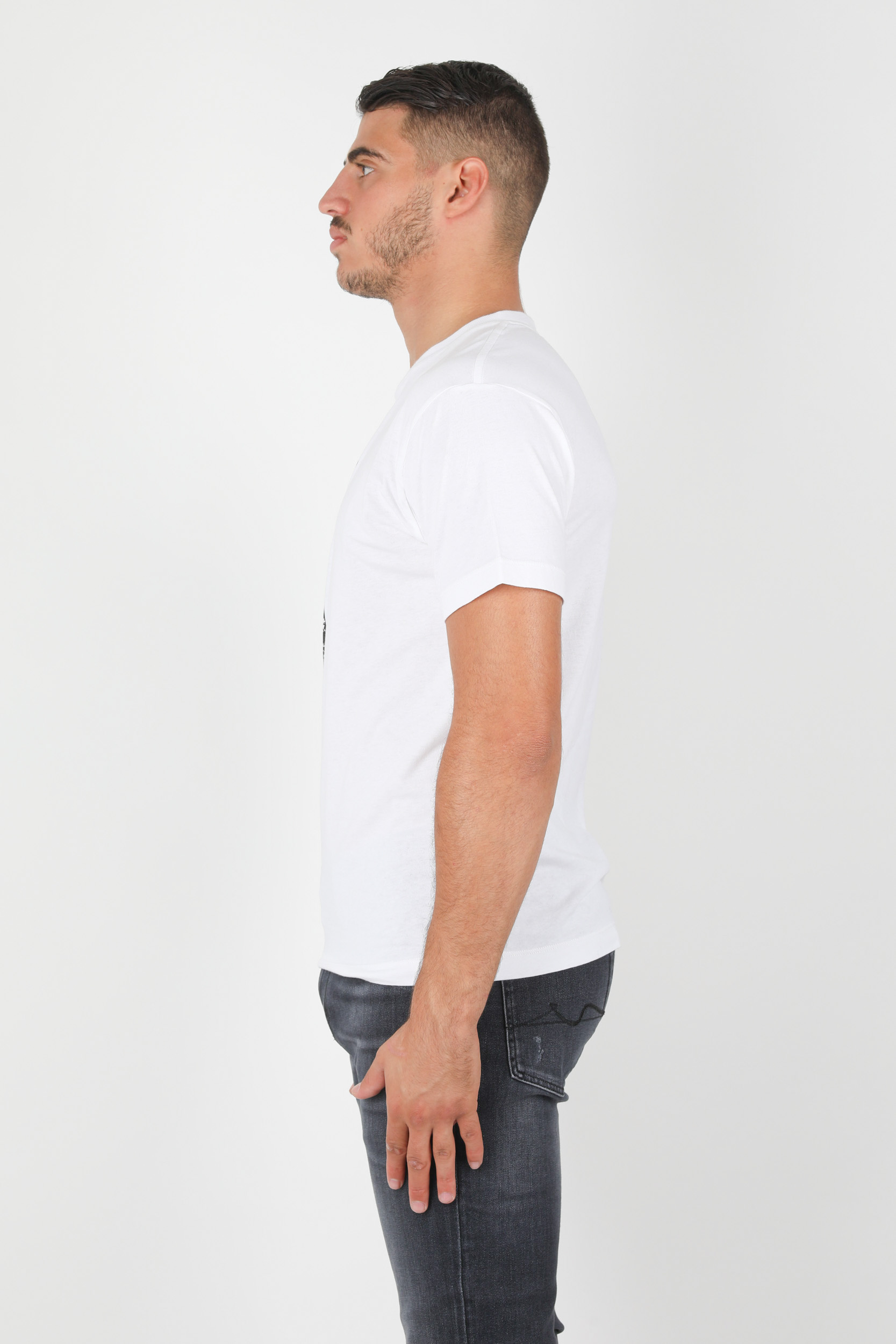 T-SHIRT STONE ISLAND BLANC 73152NS87-V0001