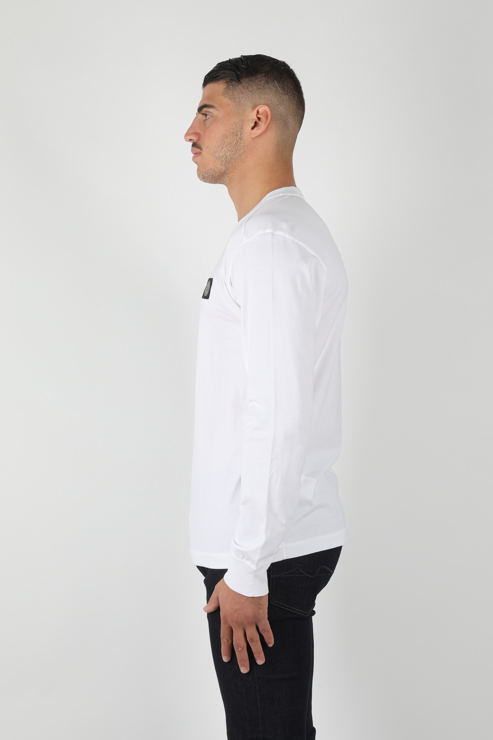T-SHIRT STONE ISLAND BLANC 731522713 V0001