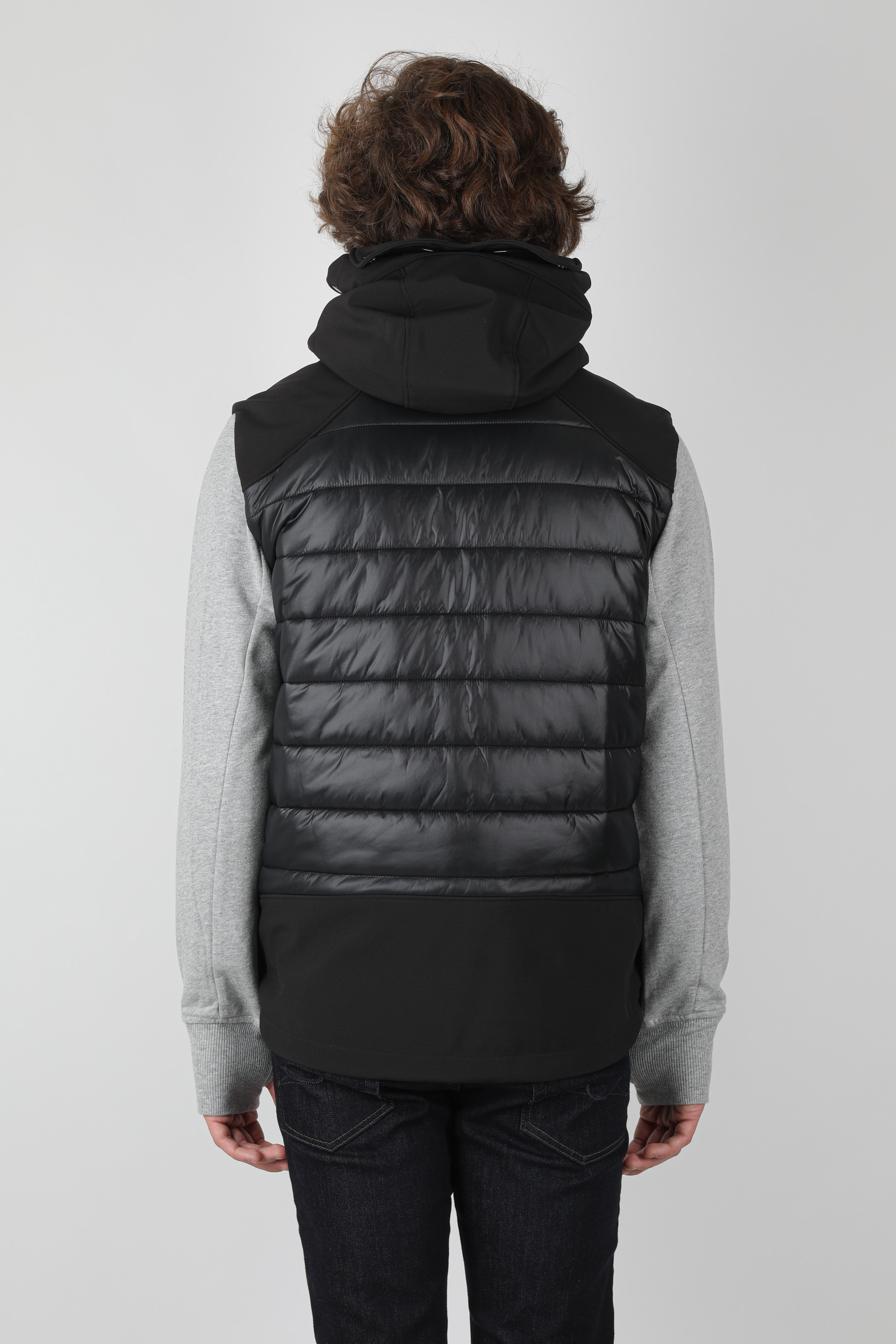 BLOUSON SANS MANCHES C.P COMPANY NOIR W050A-999