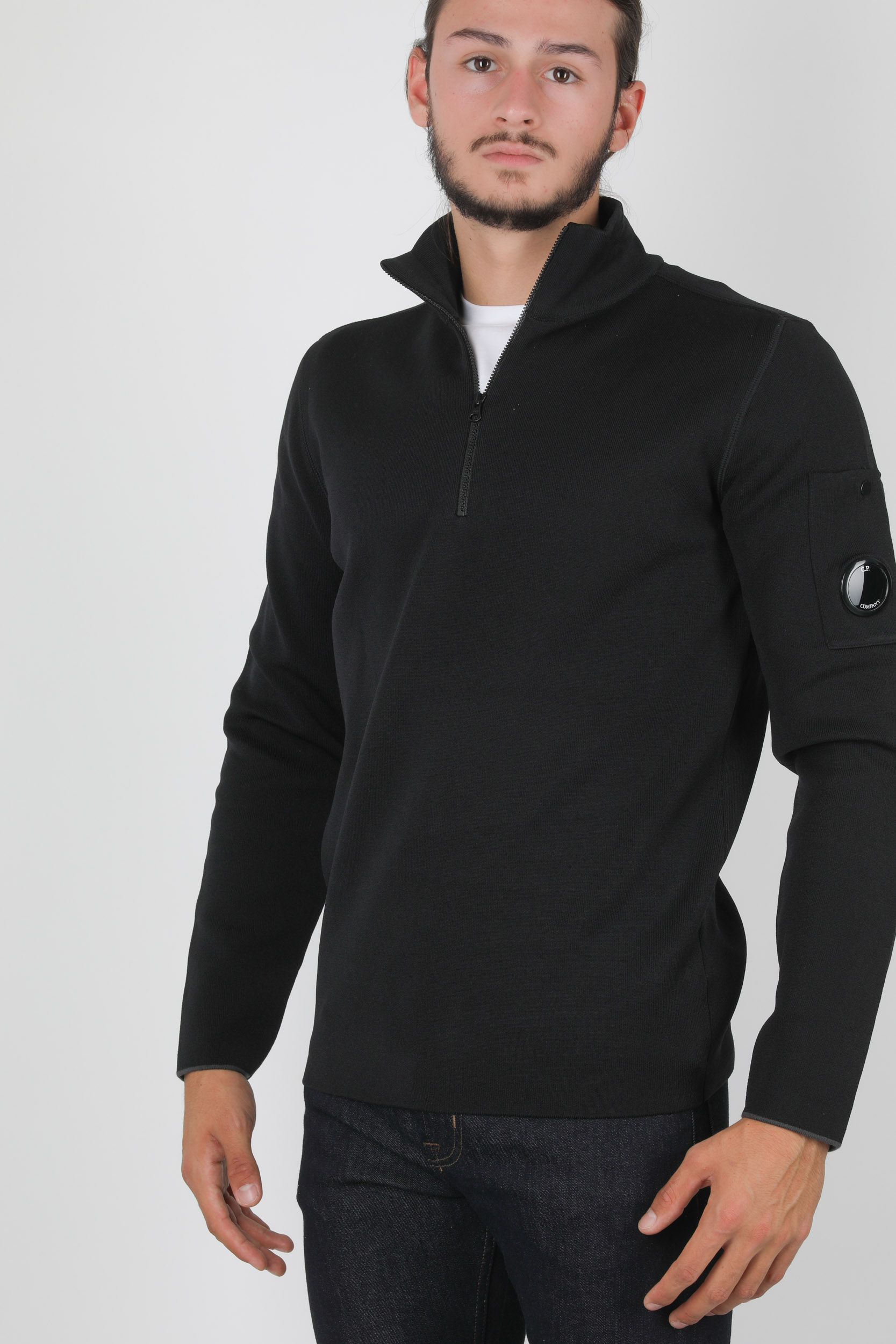 PULL EN Néoprène C.P. COMPANY NOIR N126A-V01