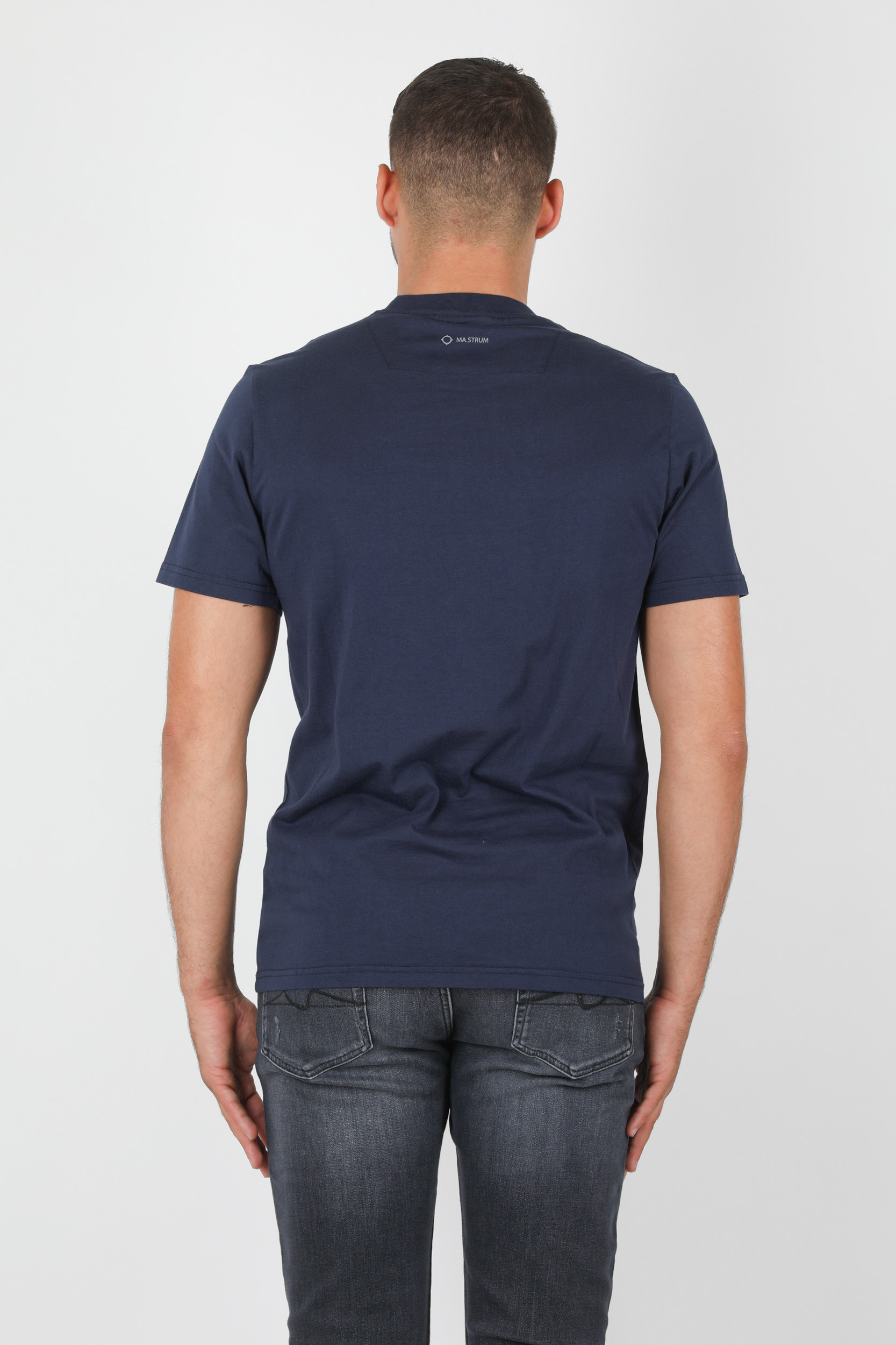 T-SHIRT MASTRUM BLEU MARINE 8356-M418