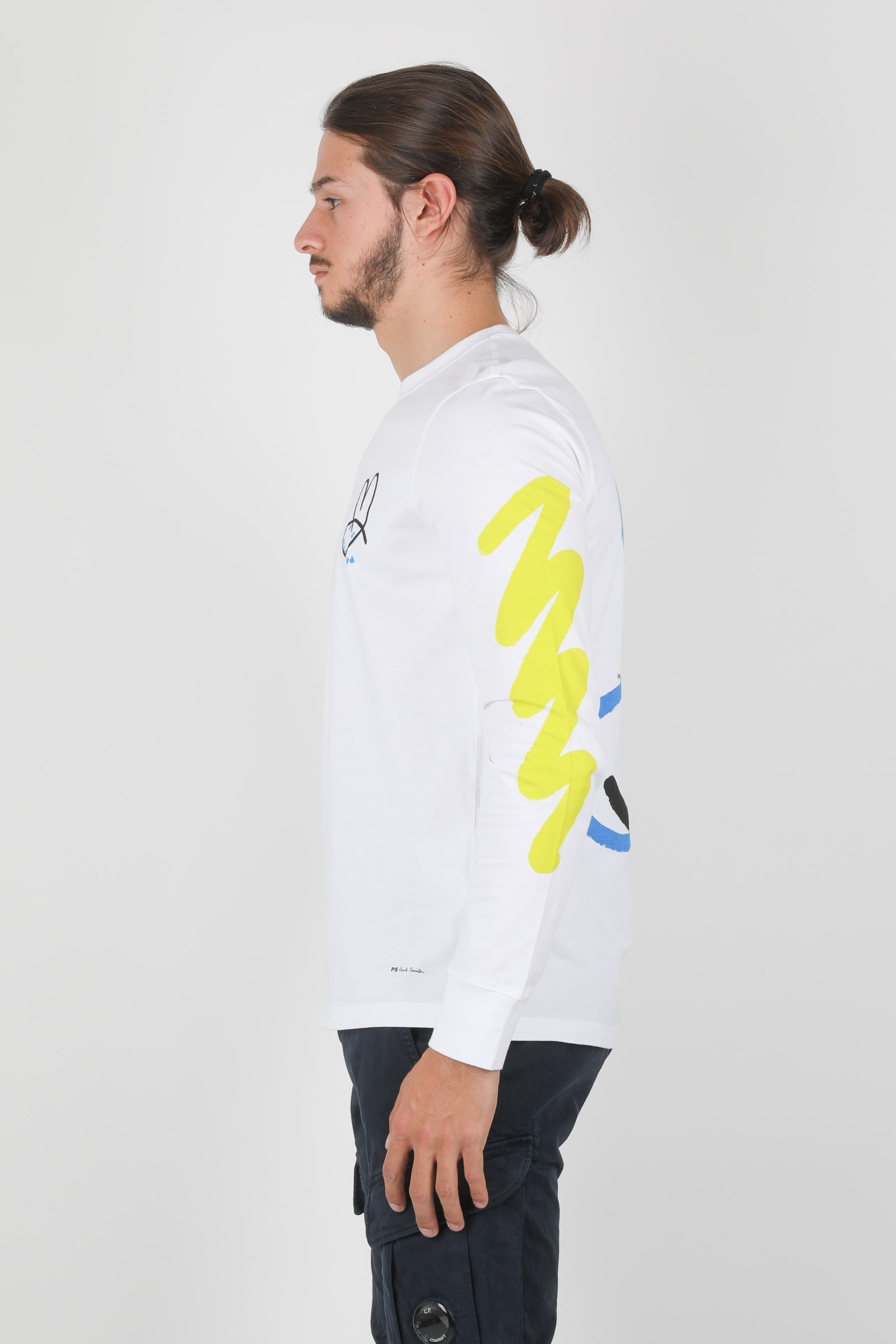 T-SHIRT PAUL SMITH BLANC M2R-828R-EP01