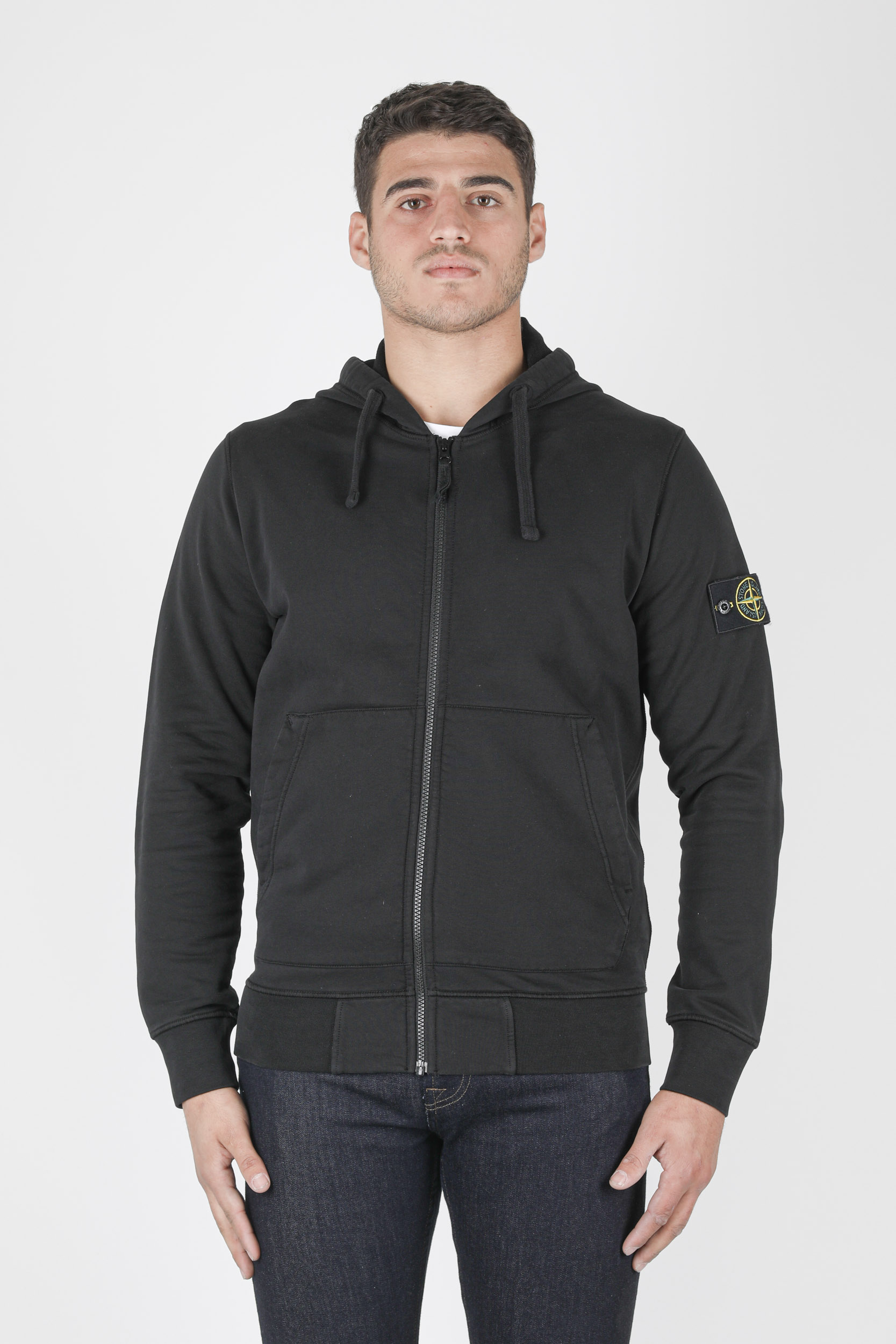 GILET STONE ISLAND NOIR 741564251-V0029