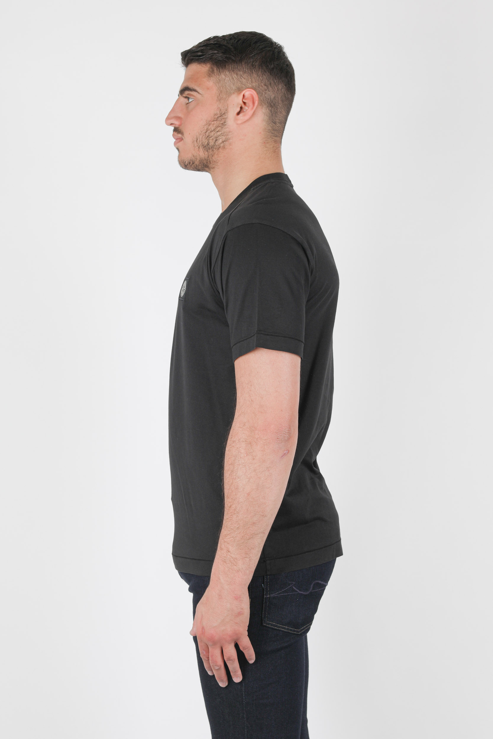 T-SHIRT STONE ISLAND NOIR 741524113-V0029