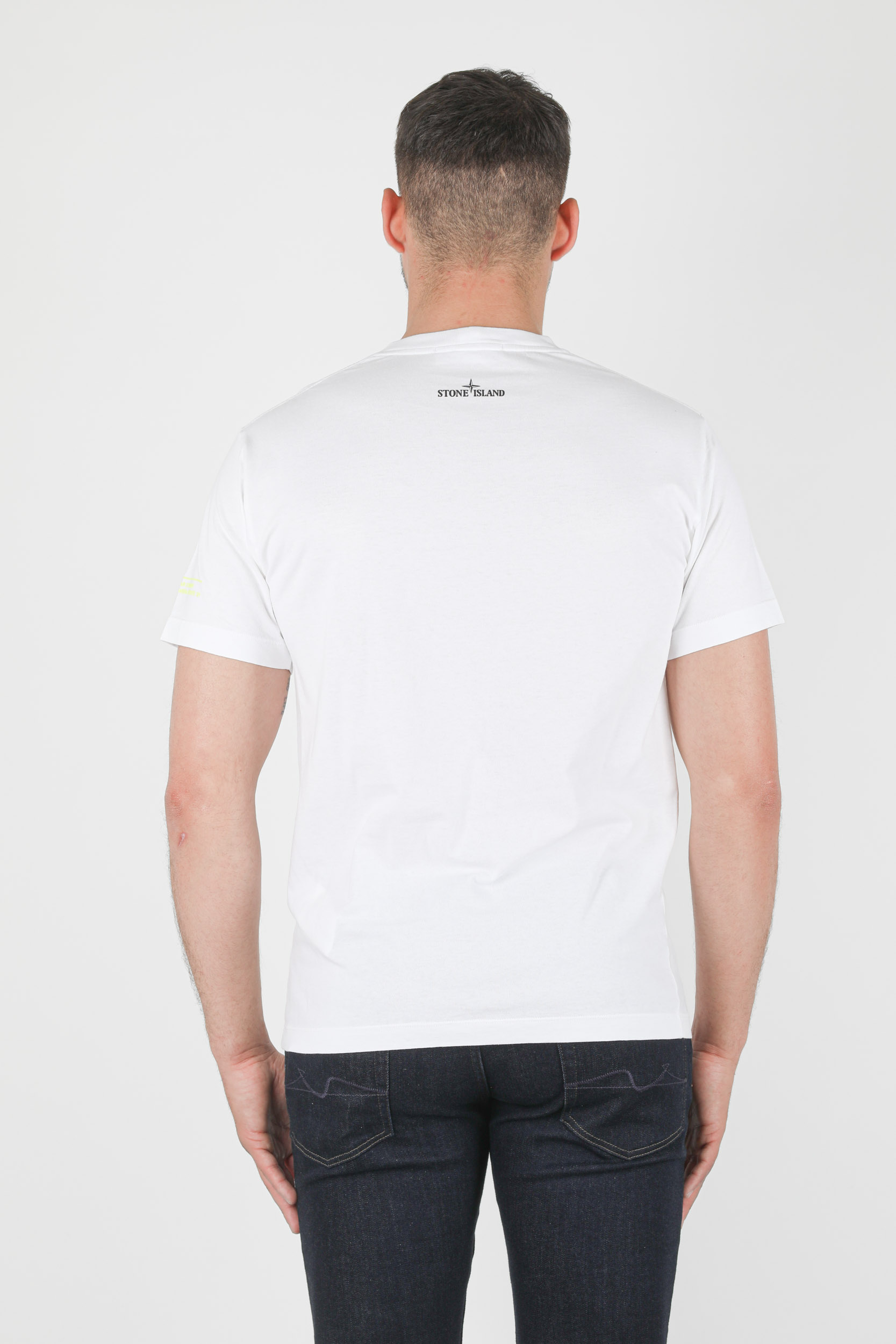 T-SHIRT STONE ISLAND BLANC 74152NS83-V0001