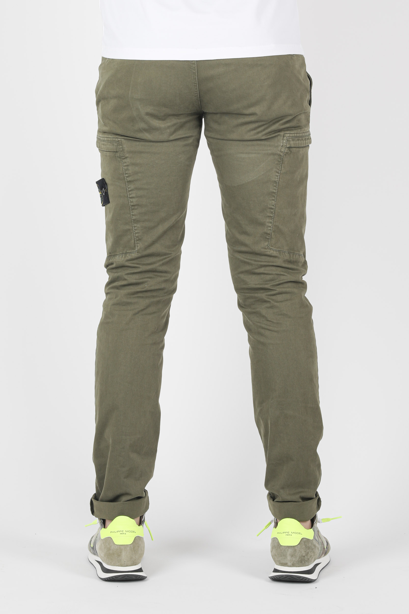 PANTALON CARGO KAKI STONE ISLAND 741532104-V0158