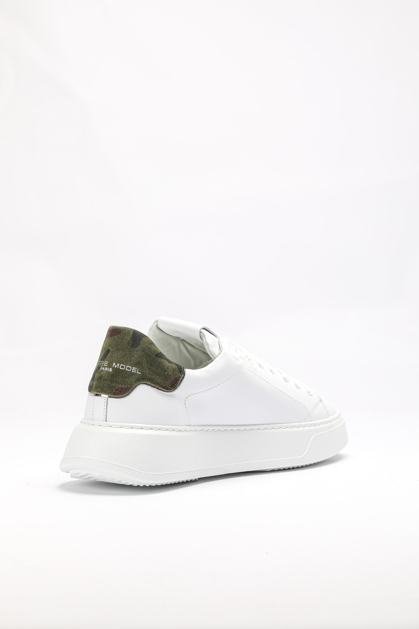 BASKETS PHILIPPE MODEL BLANCHES ET CAMOUFLAGE BTLU-VC01