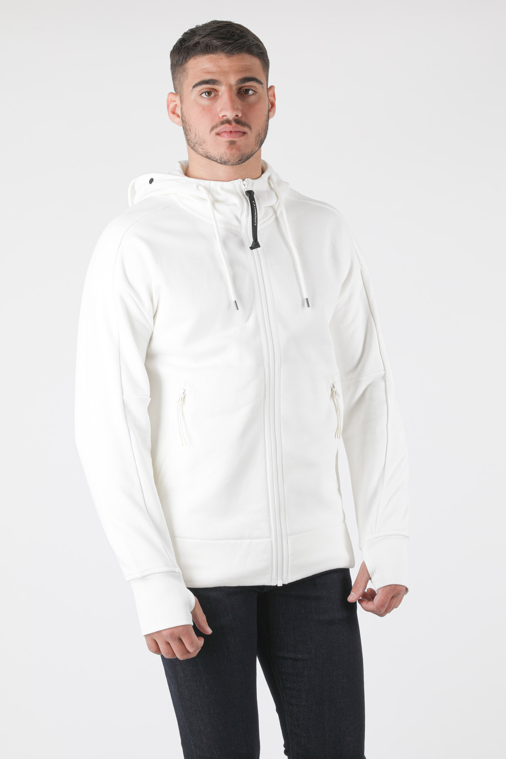 Cp company white gilet on sale