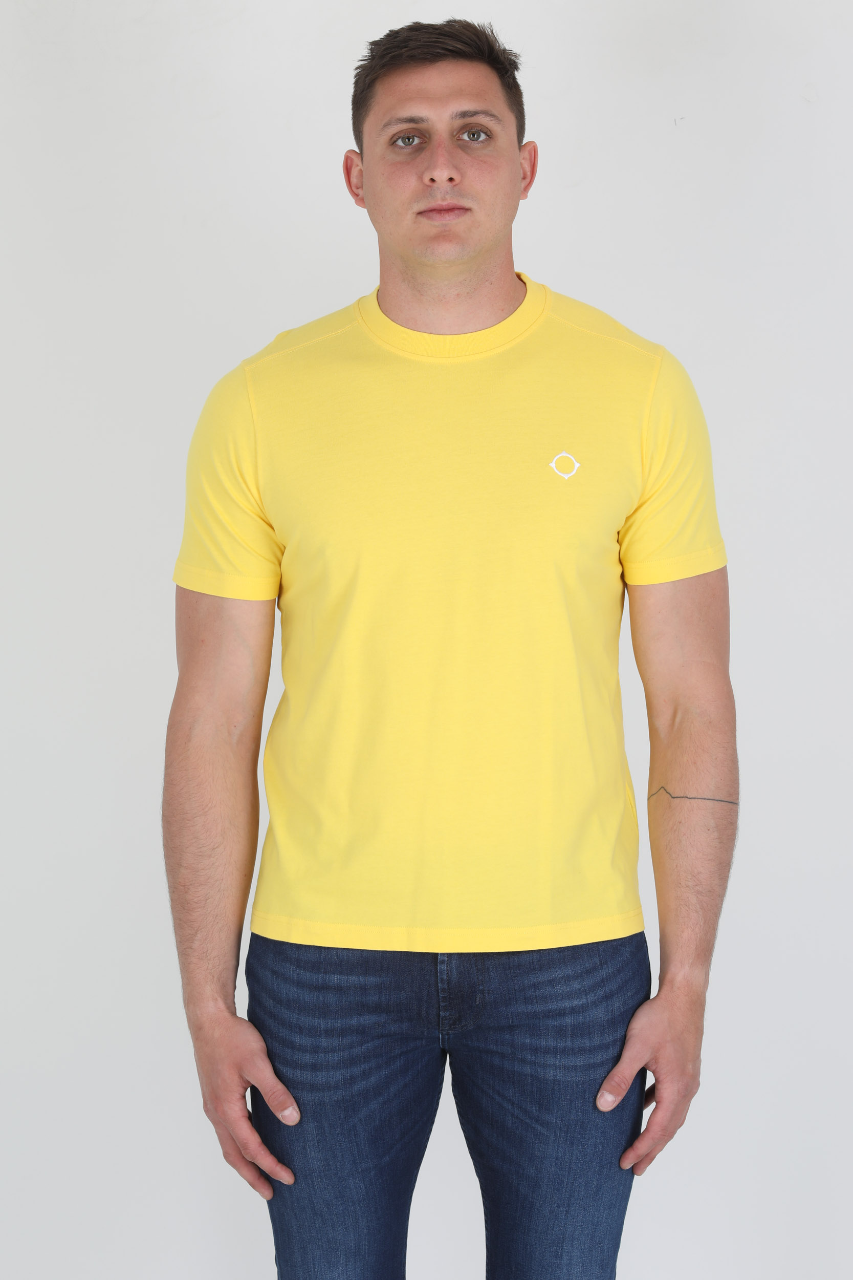 T-SHIRT JAUNE MASTRUM MAS8371-M711