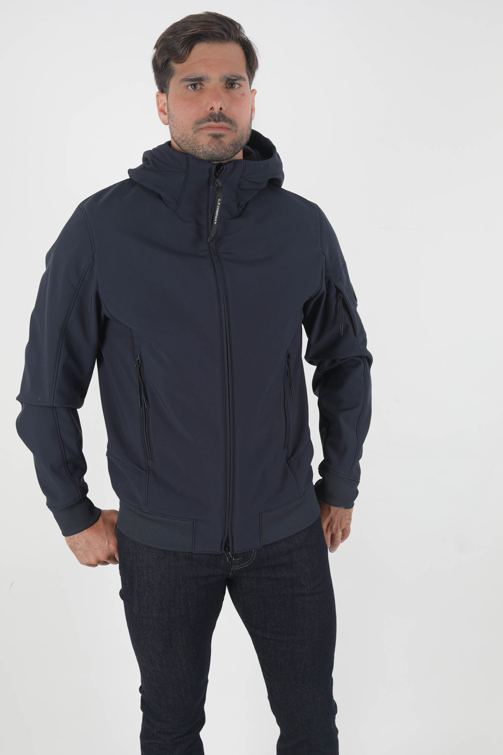 BLOUSON SOFT SHELL-R MARINE HUBLOT W003-888