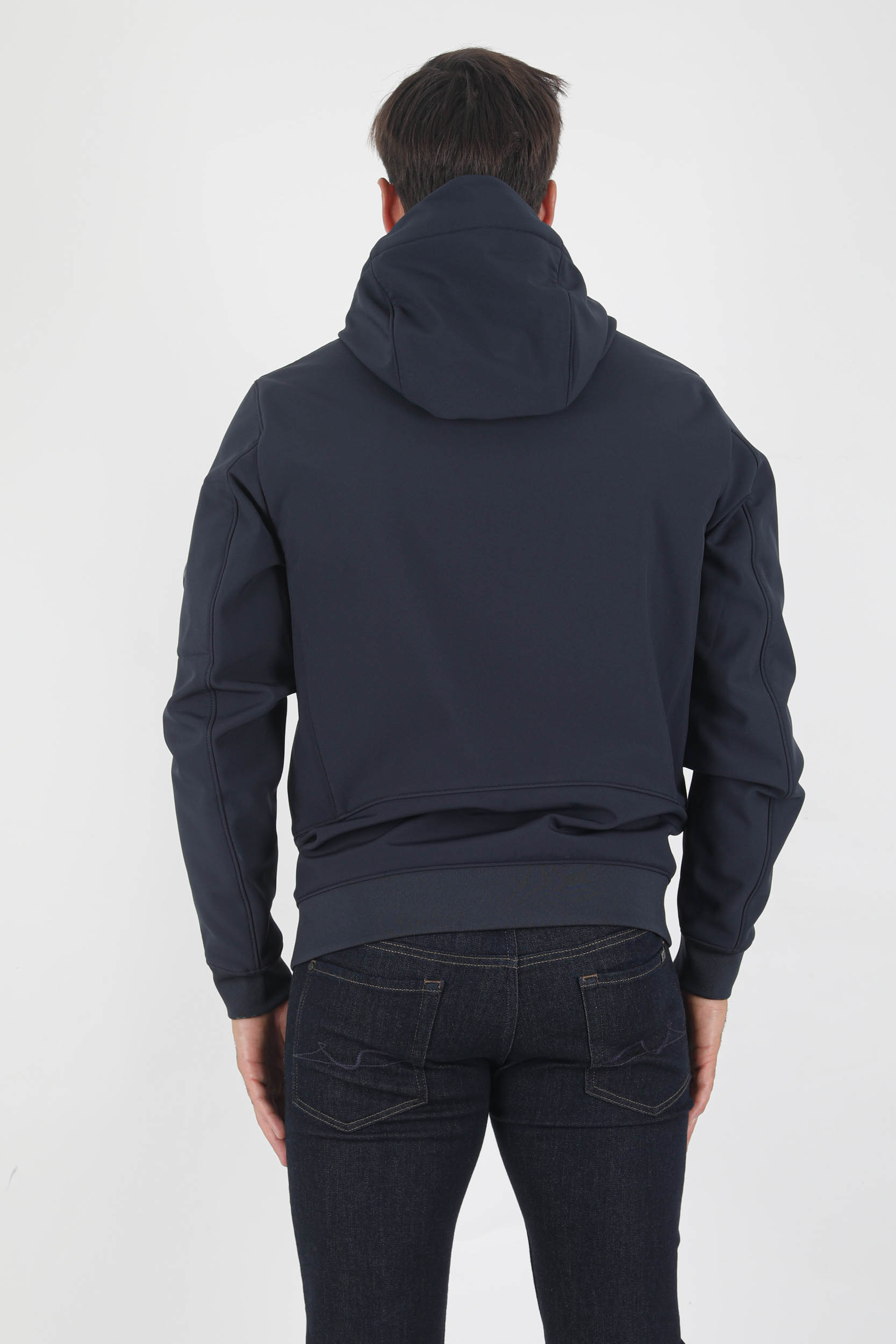 BLOUSON SOFT SHELL-R MARINE HUBLOT W003-888