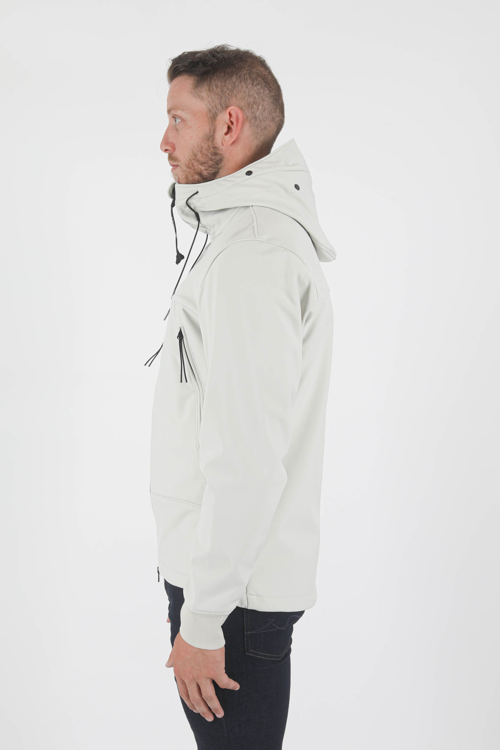 BLOUSON SOFT SHELL-R C.P COMPANY LUNETTE BEIGE W002A-116