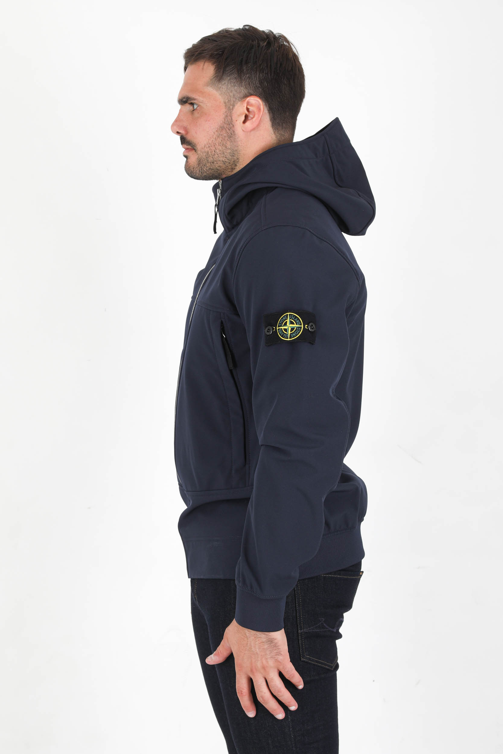 BLOUSON SOFT SHELL-R STONE ISLAND MARINE 7515Q0122-V0020