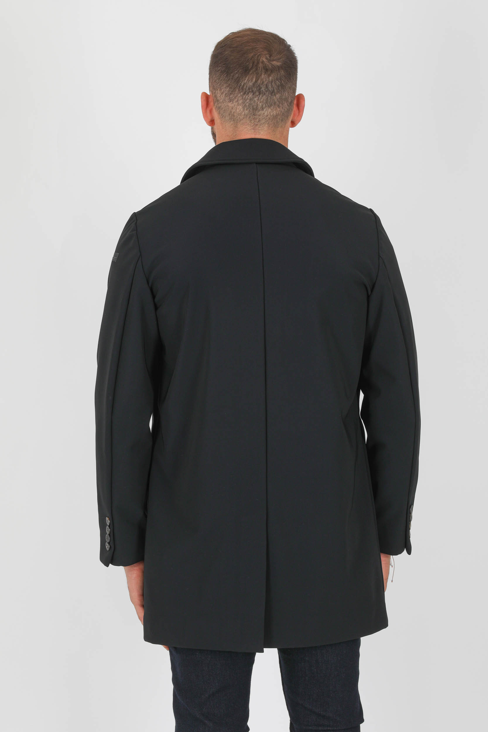 MANTEAU NOIR RRD W21029-10