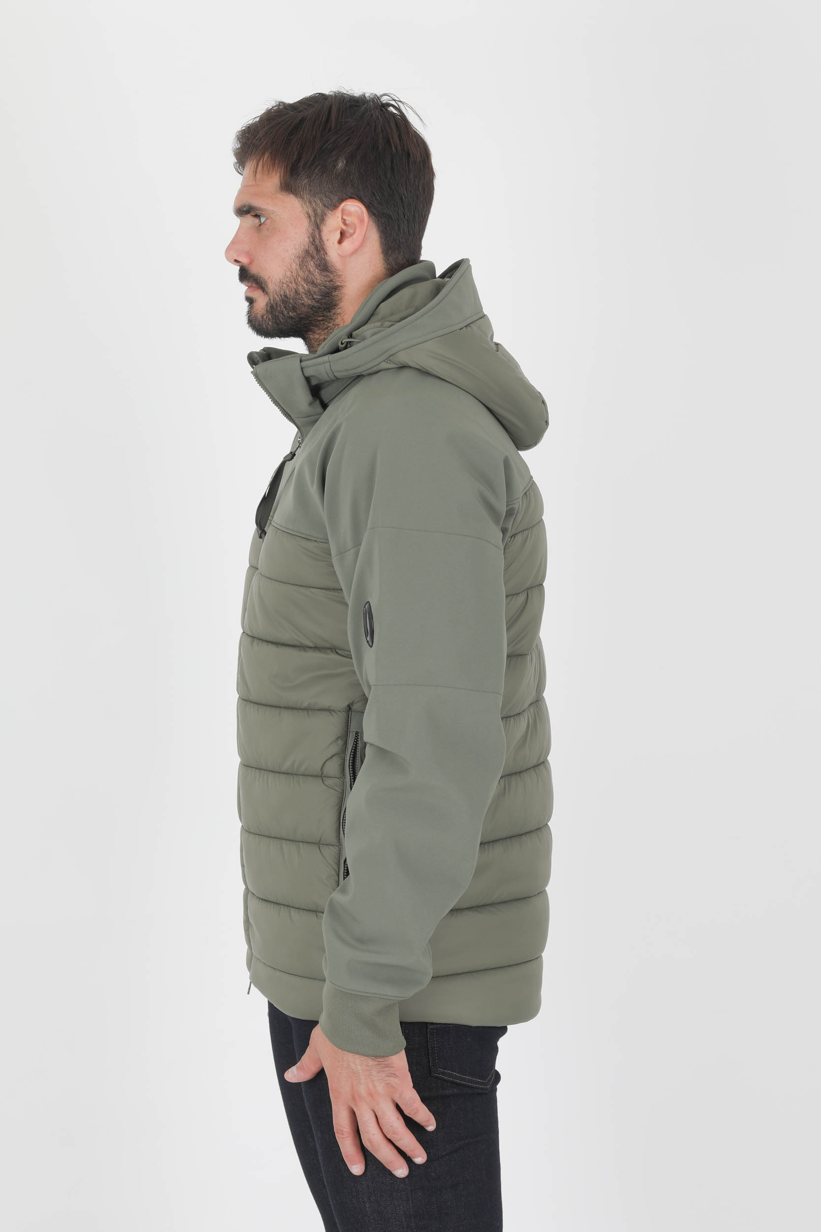 BLOUSON BI MATIERE KAKI CP COMPANY W006A-665