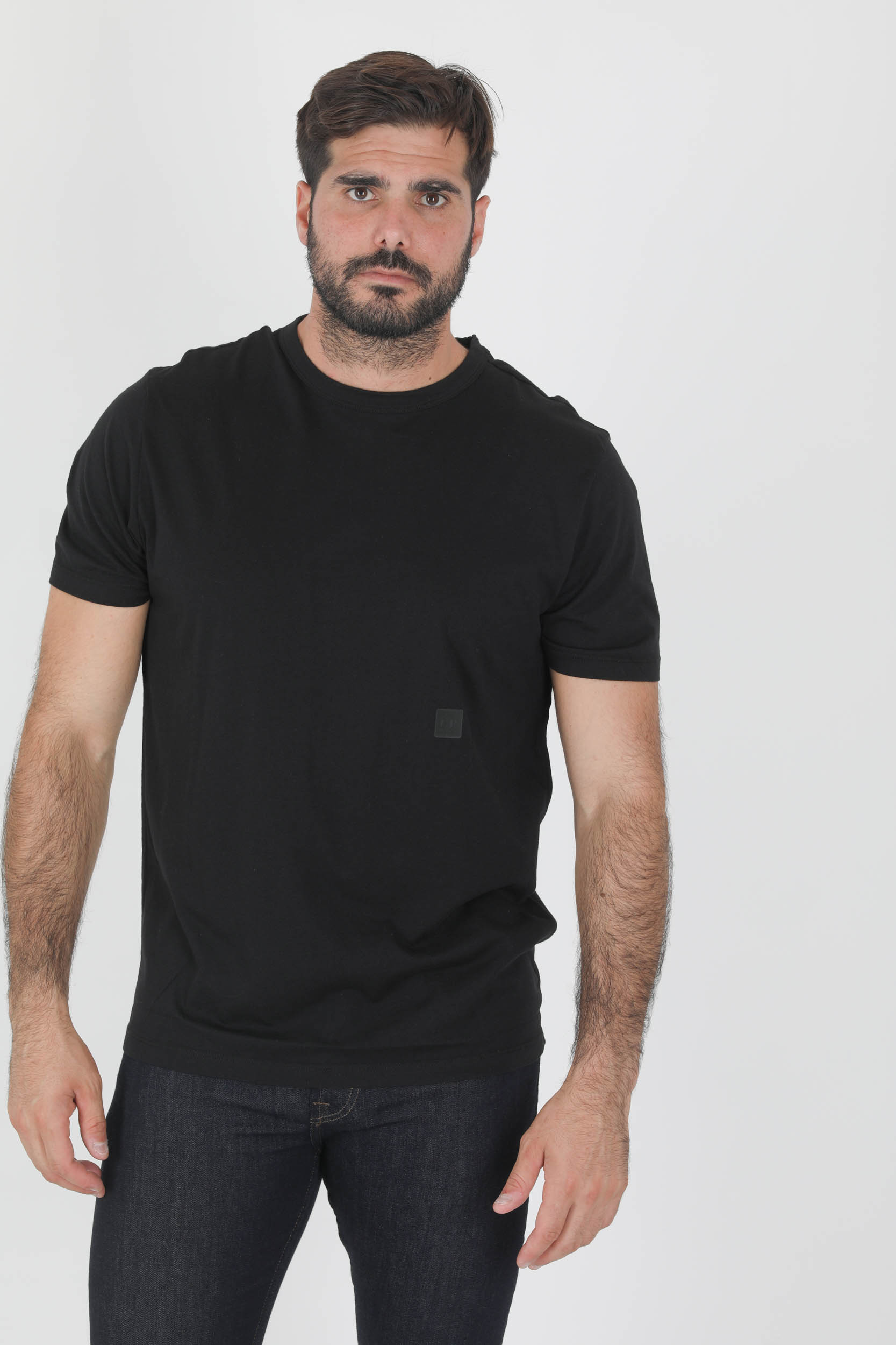T-SHIRT CP COMPANY NOIR S045A-999