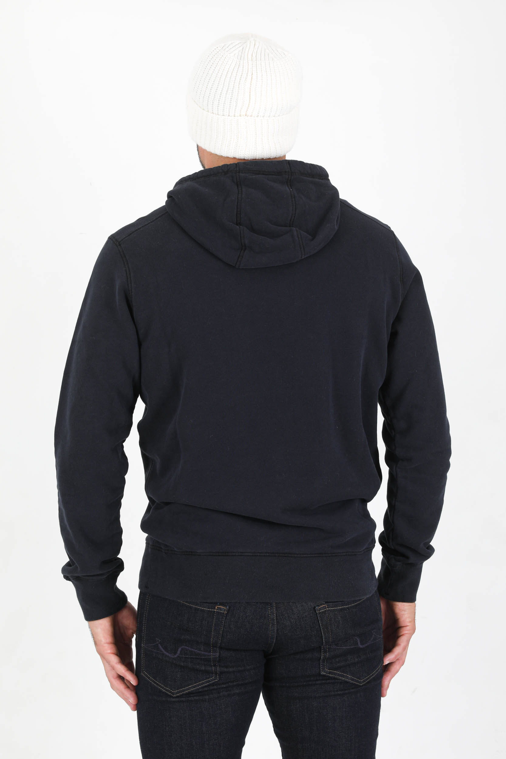 SWEAT A CAPUCHE STONE ISLAND MARINE ECRITURE 751565685-V0020