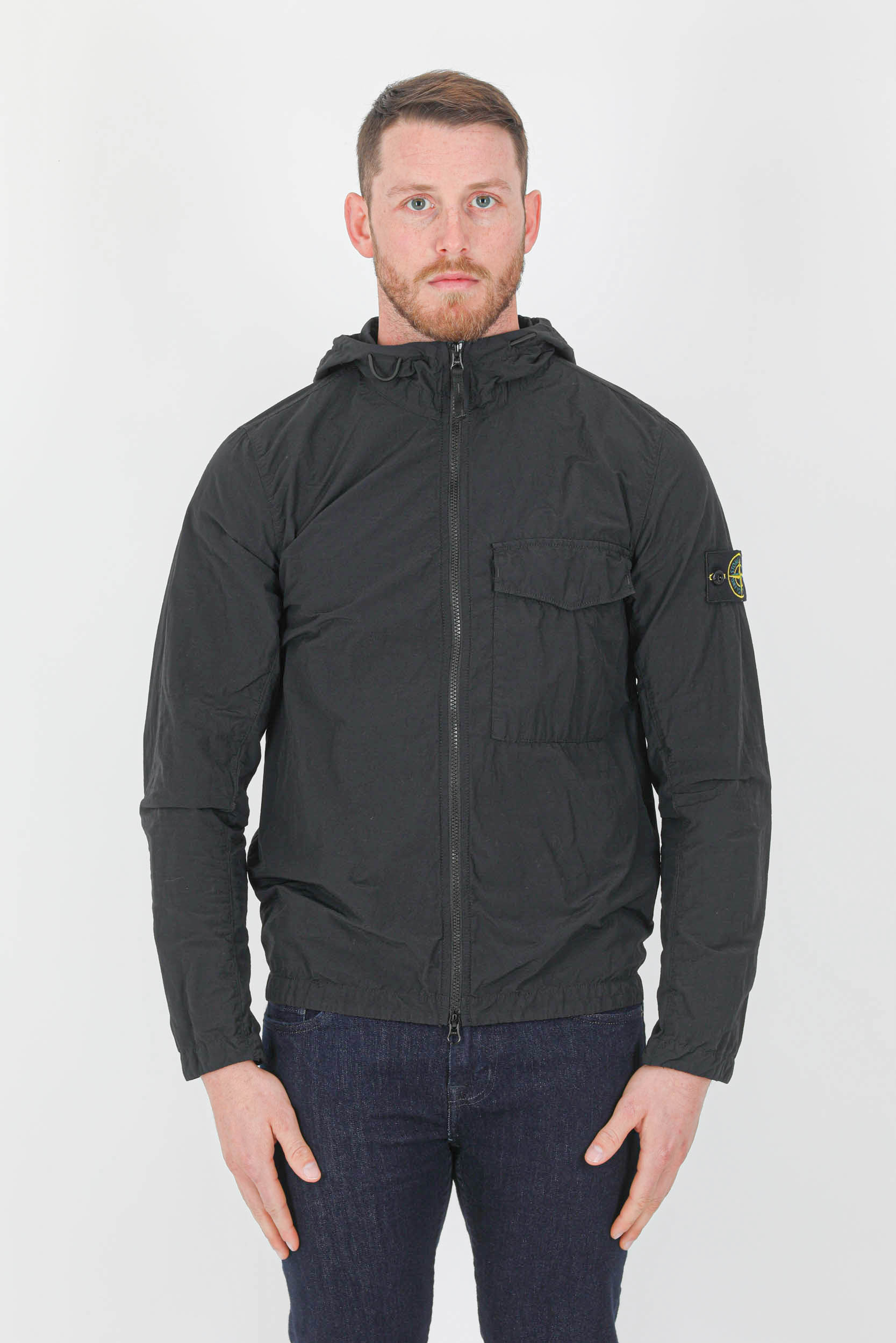 SURCHEMISE STONE ISLAND NOIRE 761512402-V0029