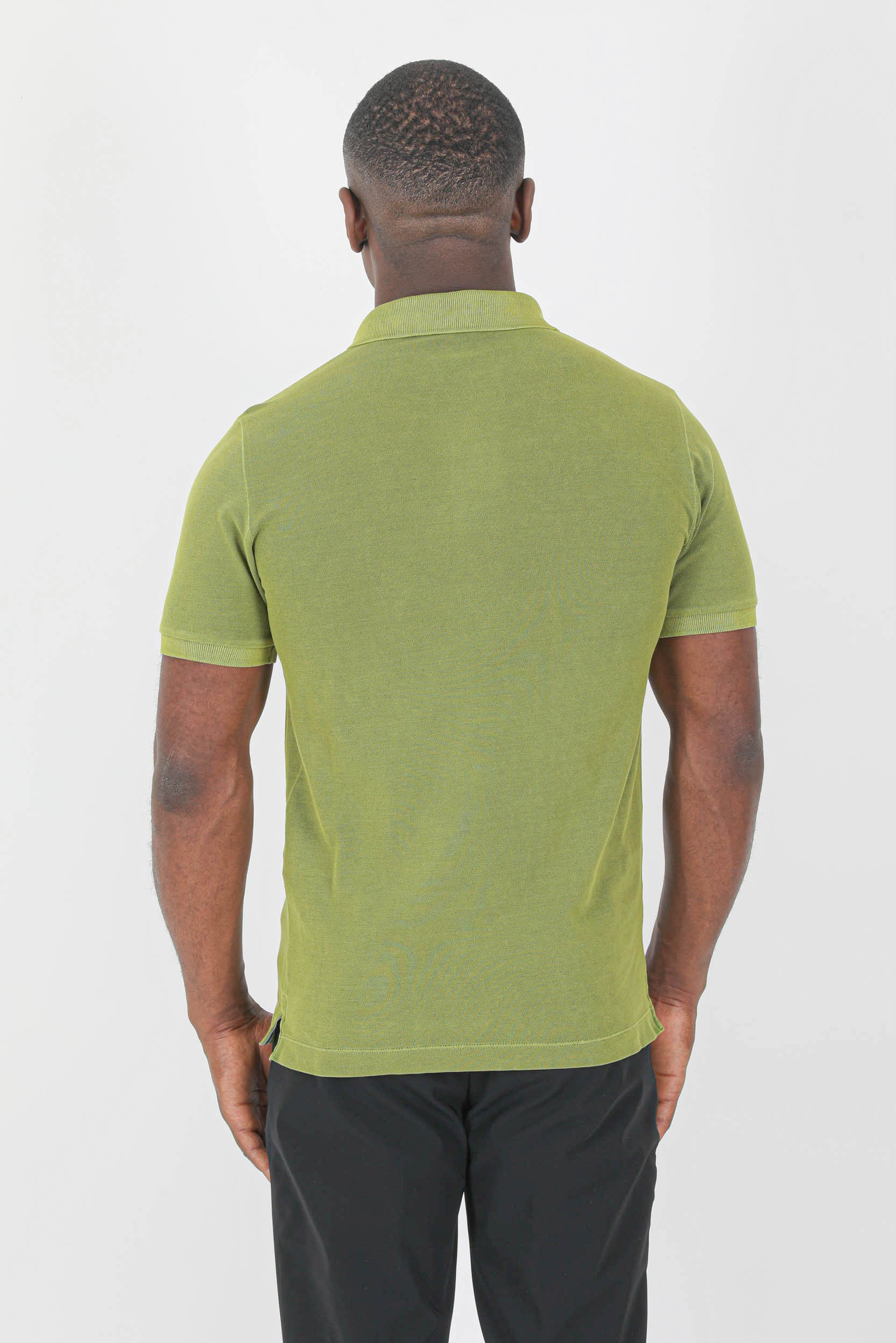 POLO STONE ISLAND VERT OLIVE 761522S67-V0058