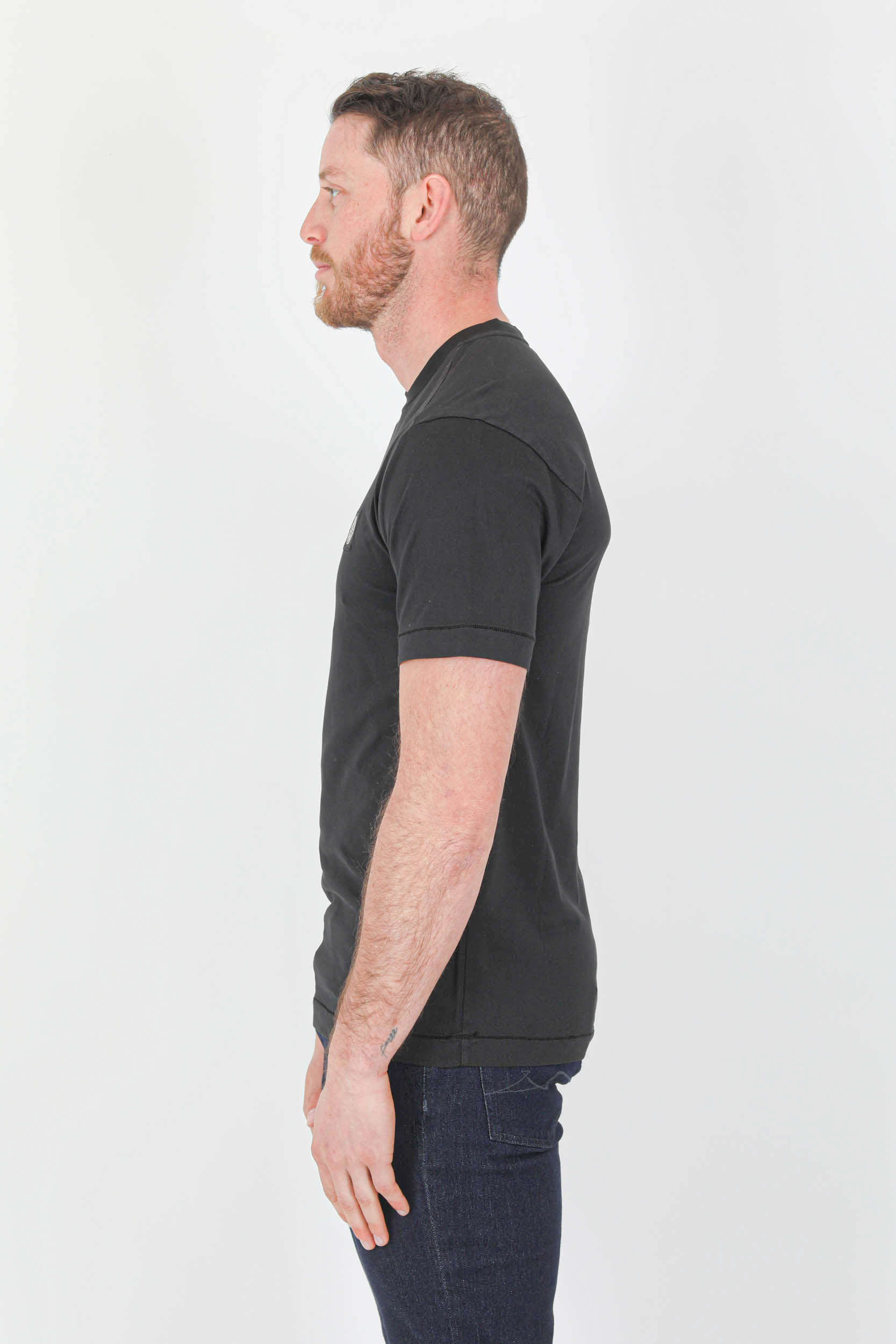TEE-SHIRT STONE ISLAND NOIR 761524113-V0029