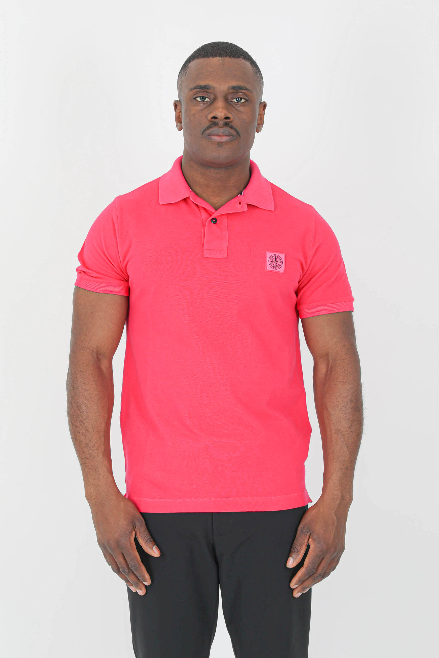 POLO STONE ISLAND FUSCHIA 761522S67-V0087