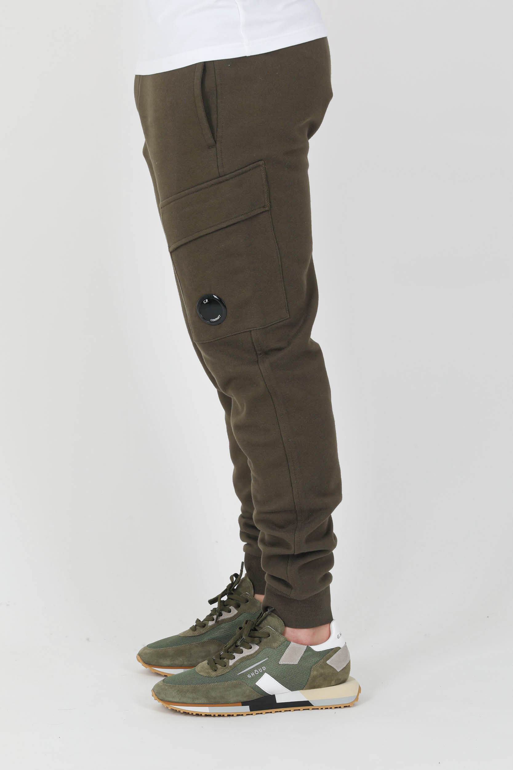 BAS DE JOGGING CP COMPANY KAKI P017A-683
