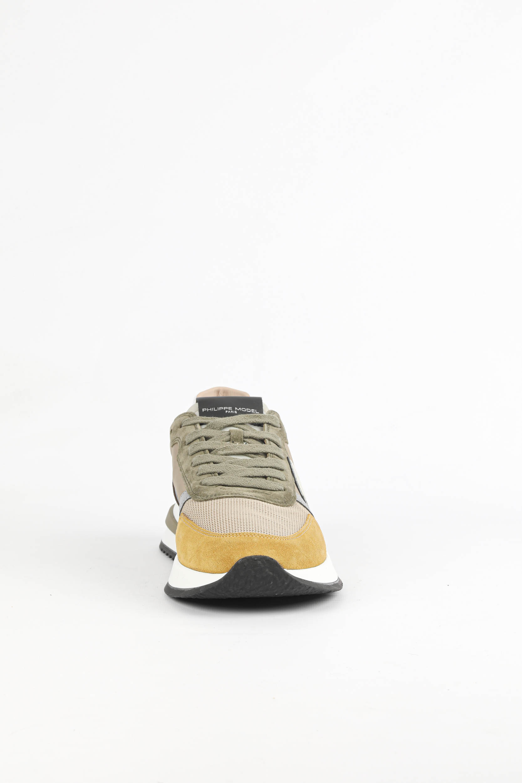 BASKETS PHILIPPE MODEL MARRON/BEIGE TYLU-W005